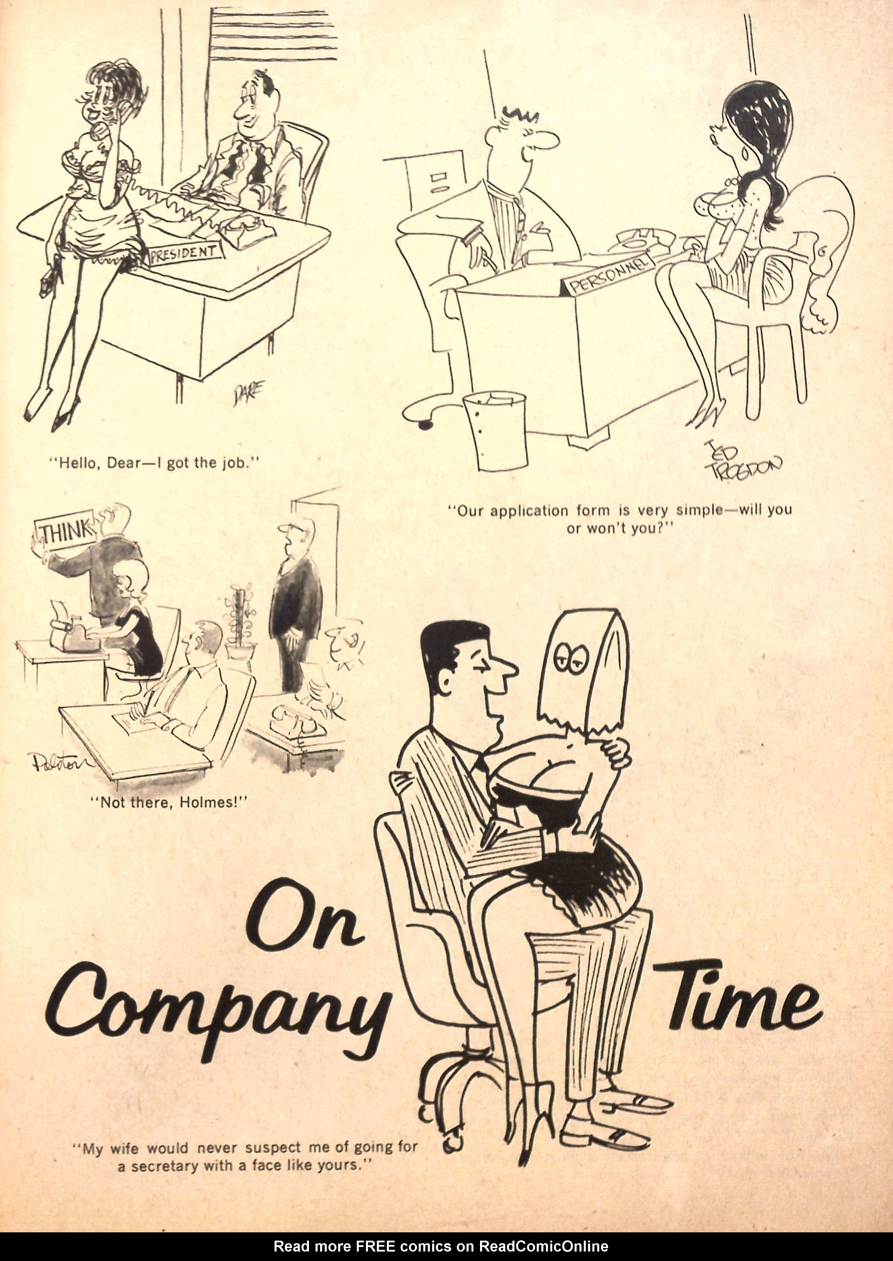 Read online Cartoons and Gags comic -  Issue #51 - 21