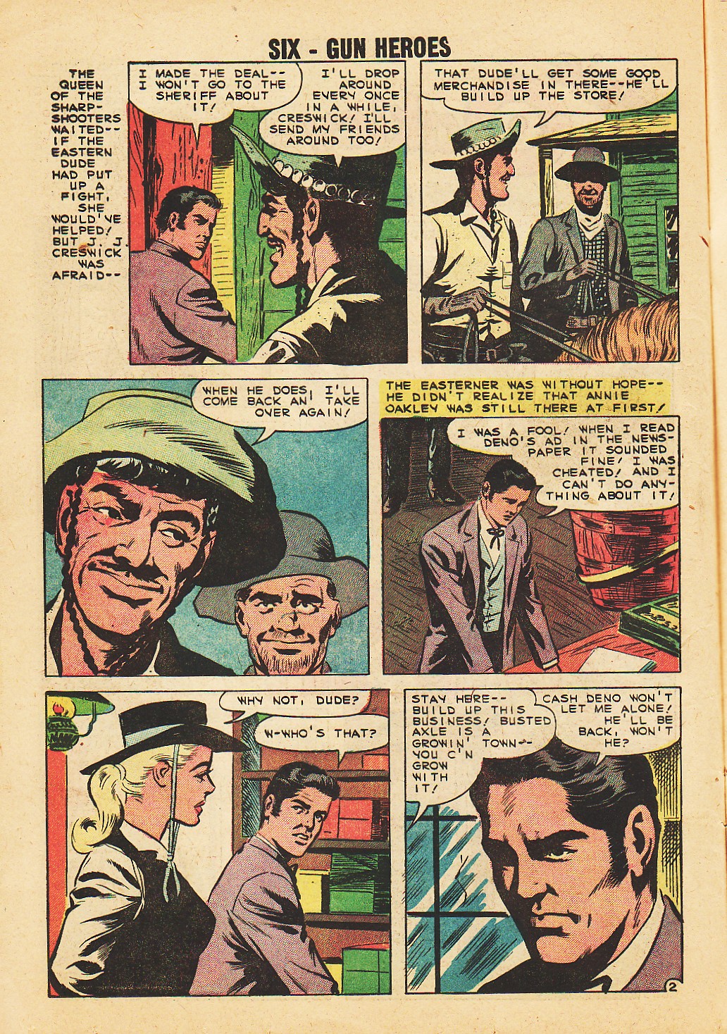Read online Six-Gun Heroes comic -  Issue #51 - 14