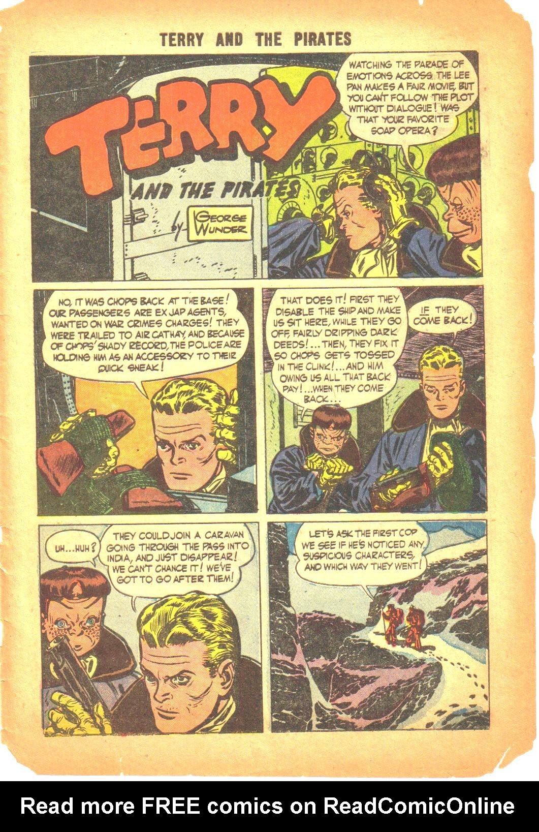 Read online Terry and the Pirates comic -  Issue #26 - 8