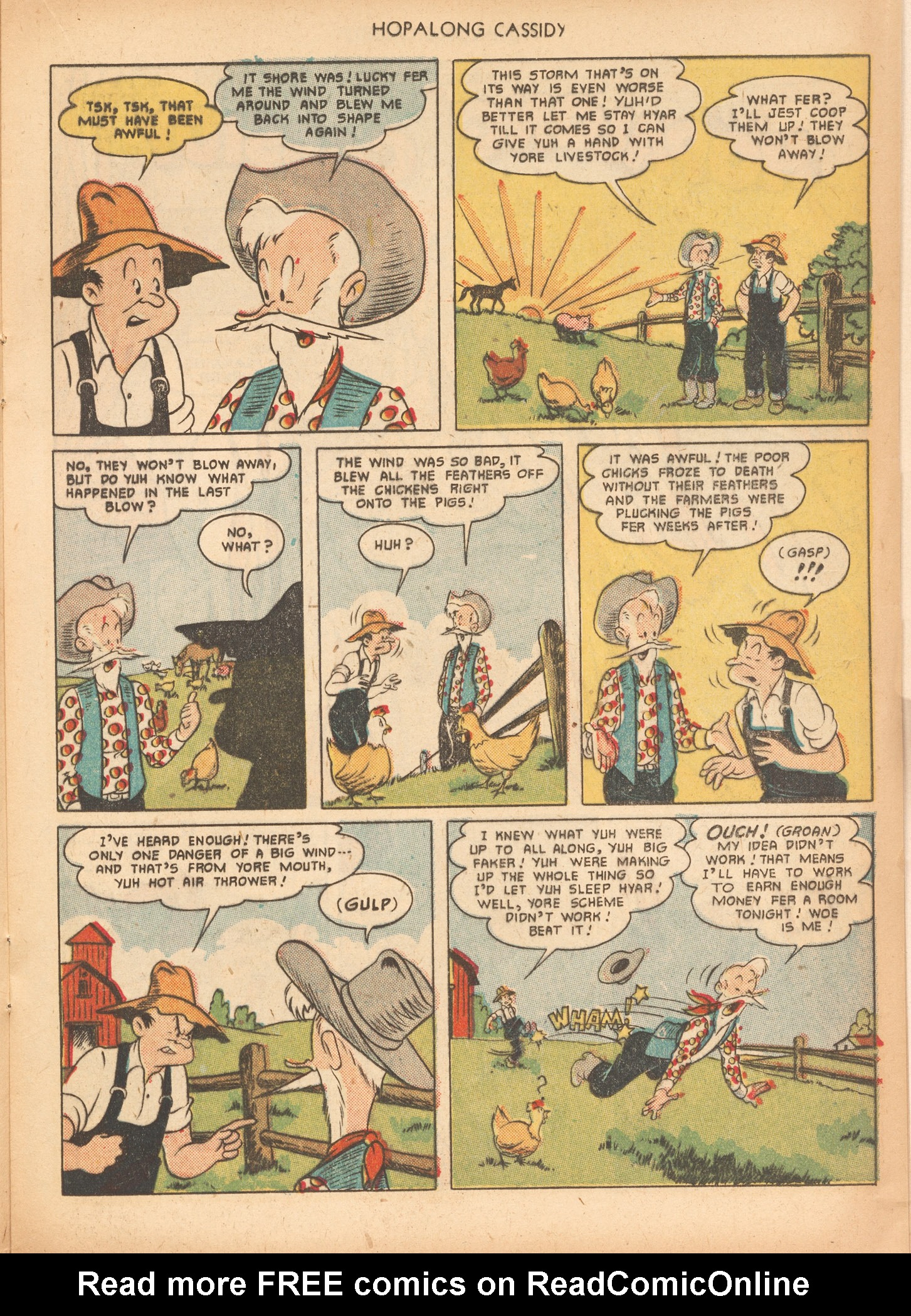 Read online Hopalong Cassidy comic -  Issue #58 - 17