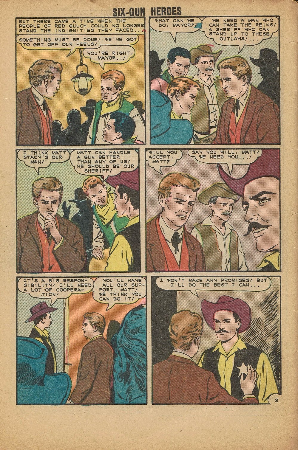 Read online Six-Gun Heroes comic -  Issue #81 - 32