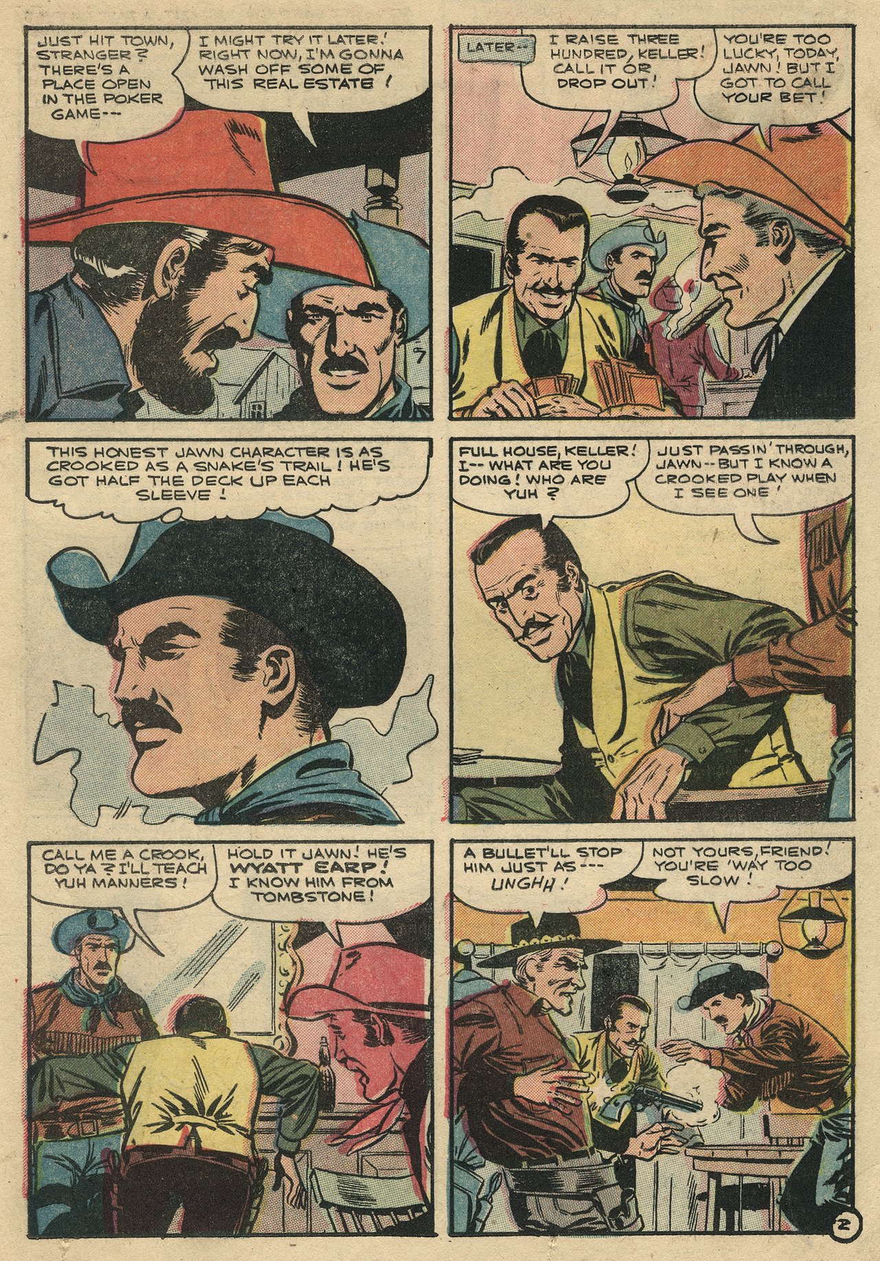 Read online Wyatt Earp Frontier Marshal comic -  Issue #13 - 25