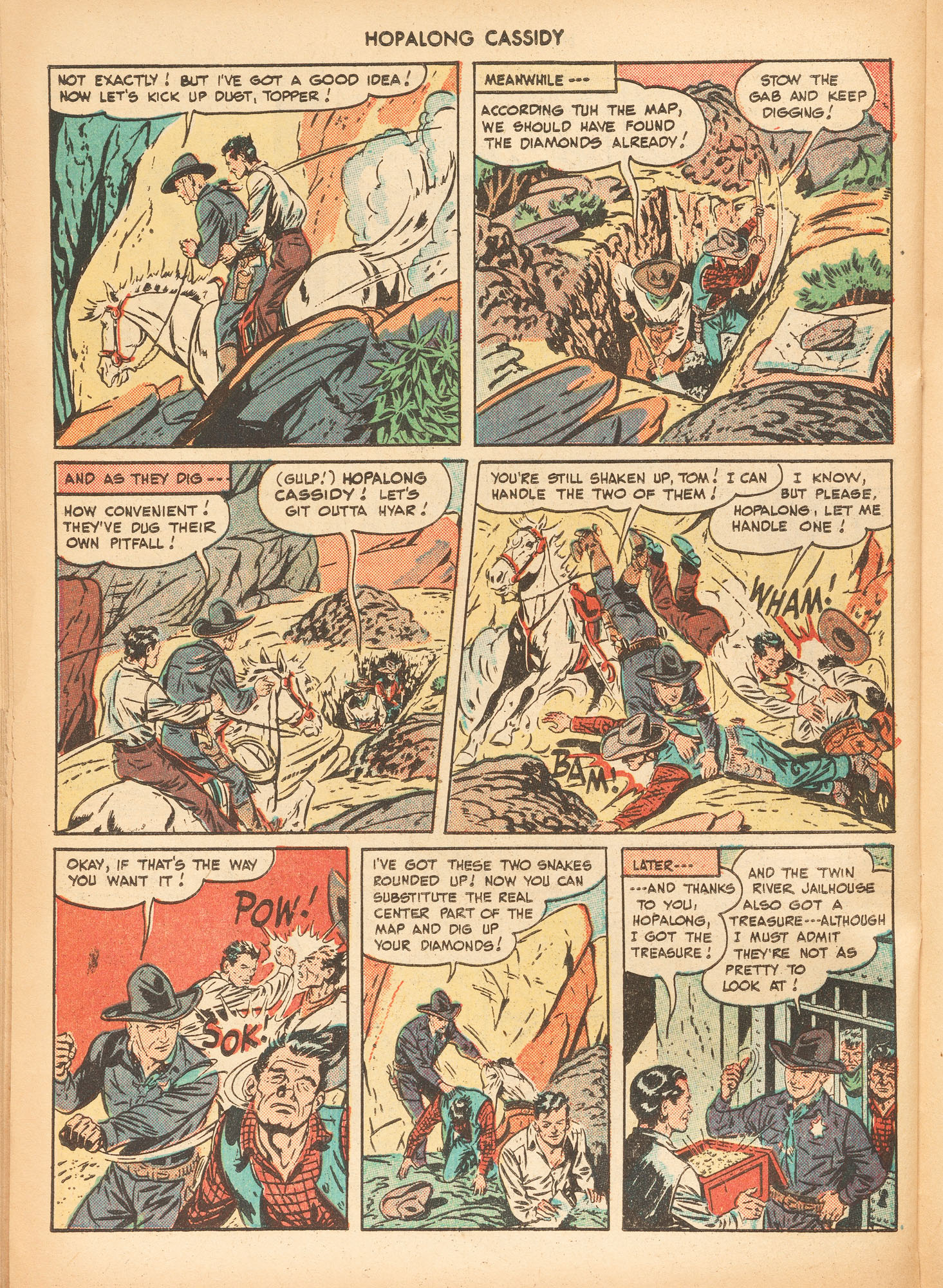 Read online Hopalong Cassidy comic -  Issue #33 - 30
