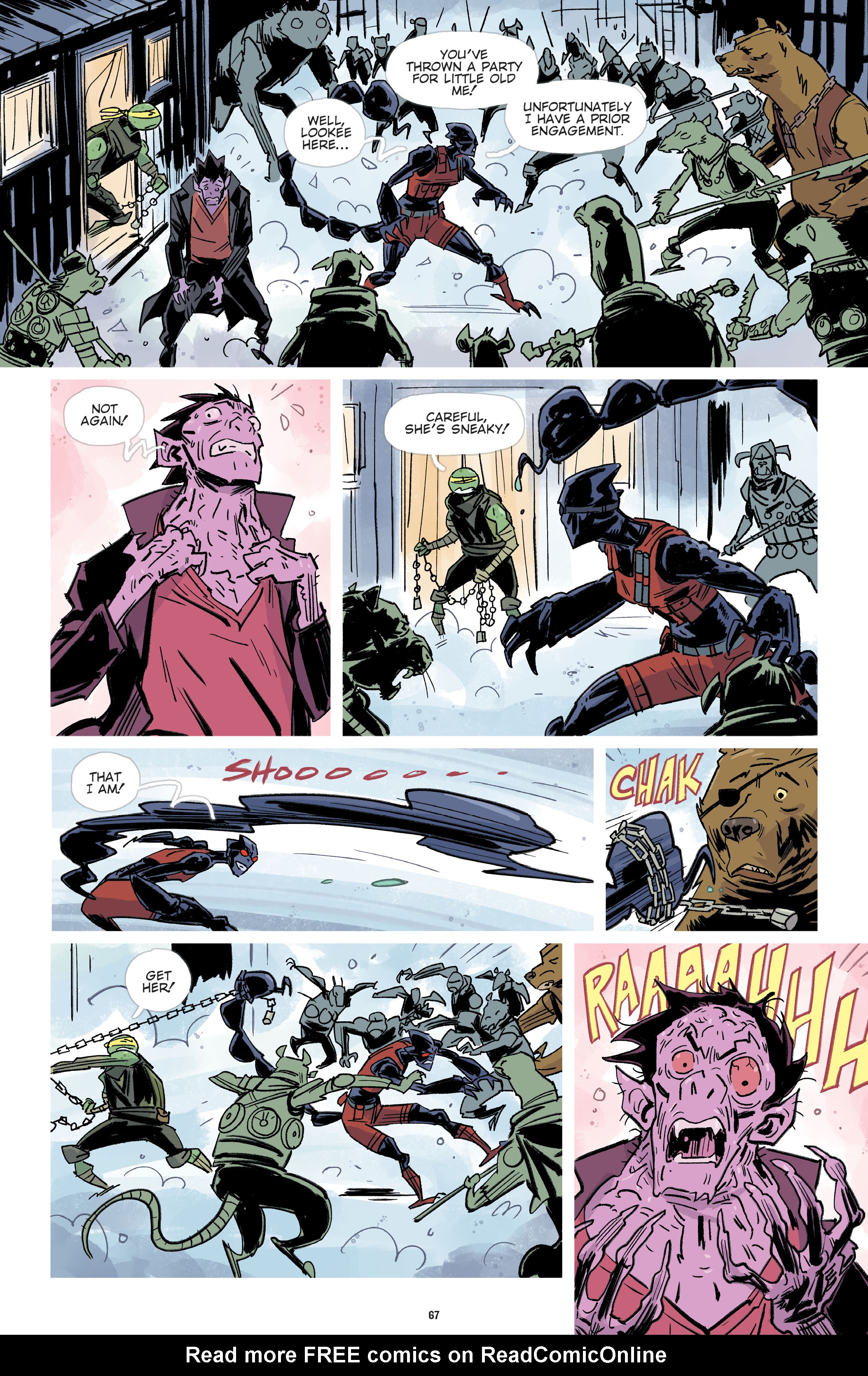 Read online Teenage Mutant Ninja Turtles: The IDW Collection comic -  Issue # TPB 15 (Part 1) - 68