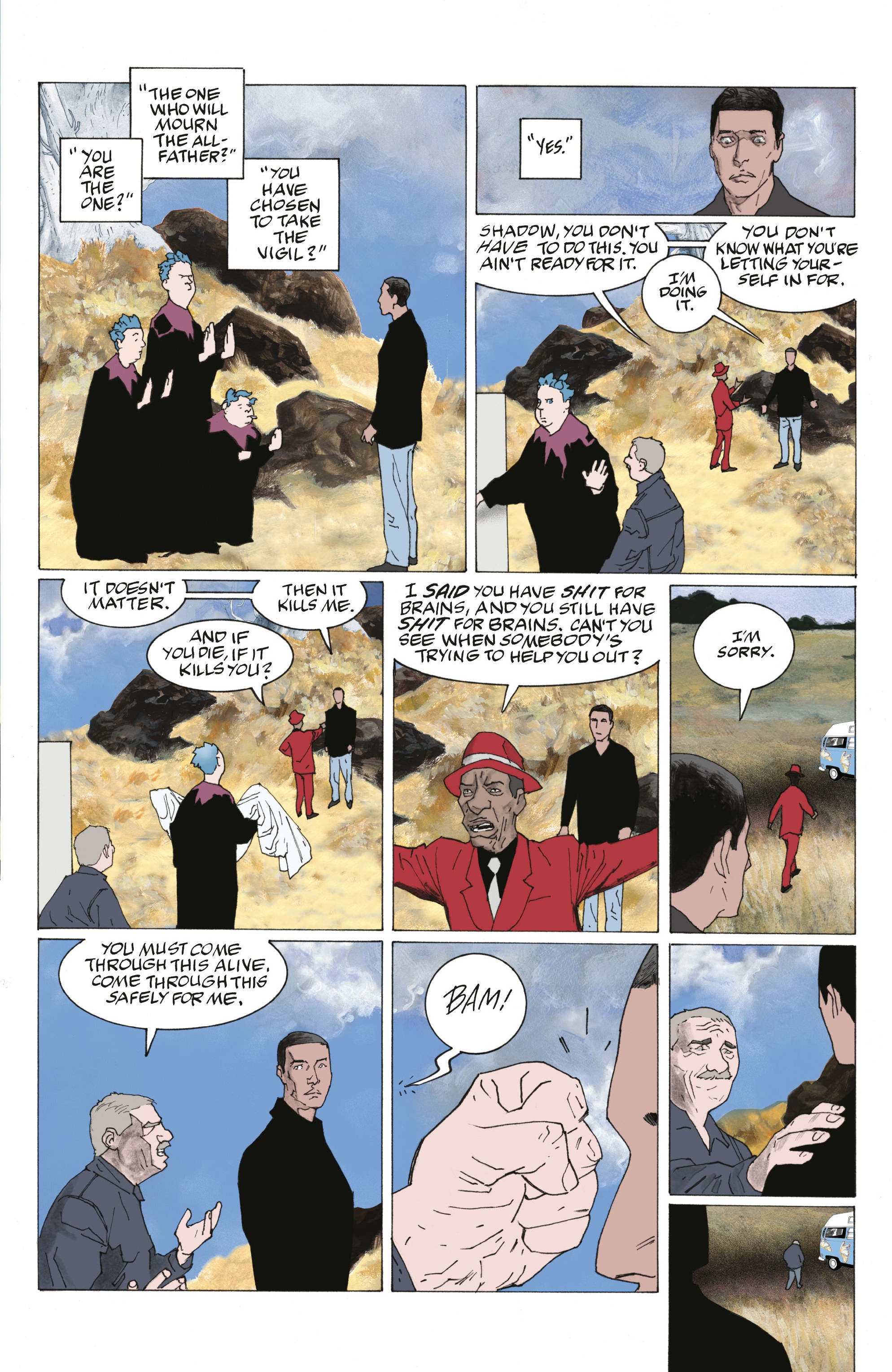 Read online The Complete American Gods comic -  Issue # TPB (Part 5) - 88