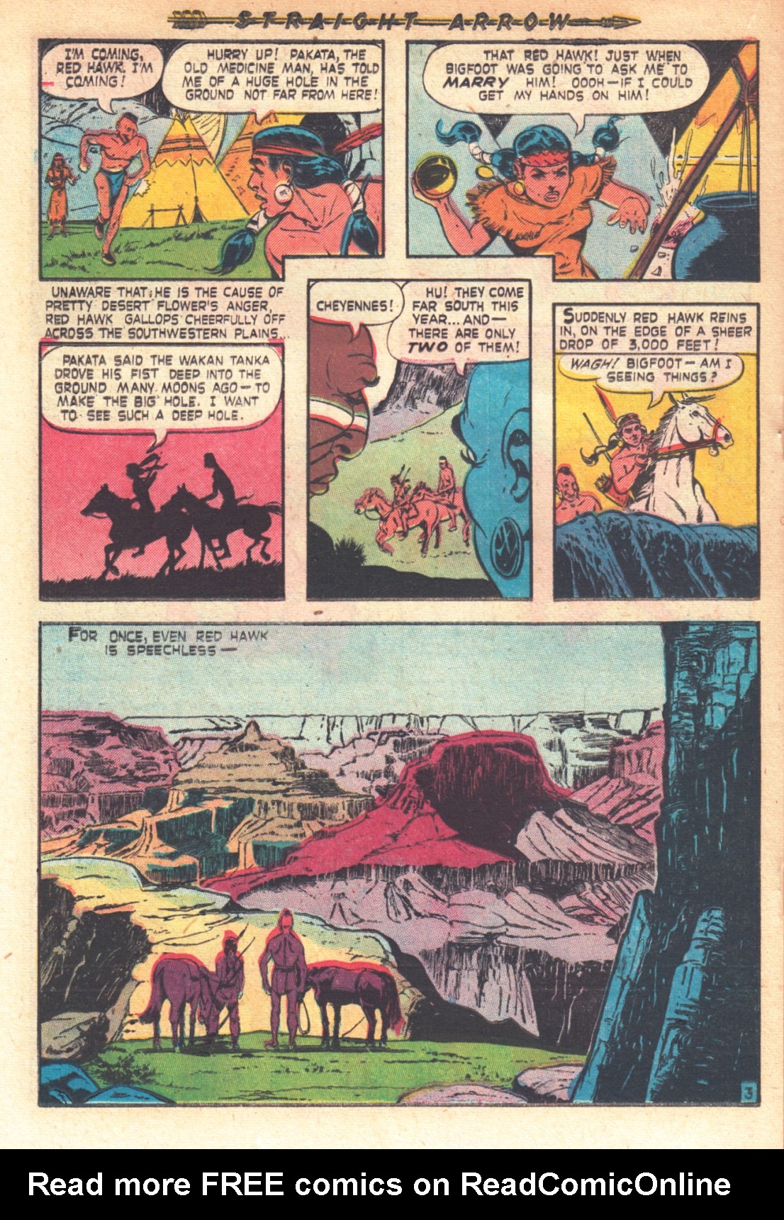 Read online Straight Arrow comic -  Issue #17 - 20