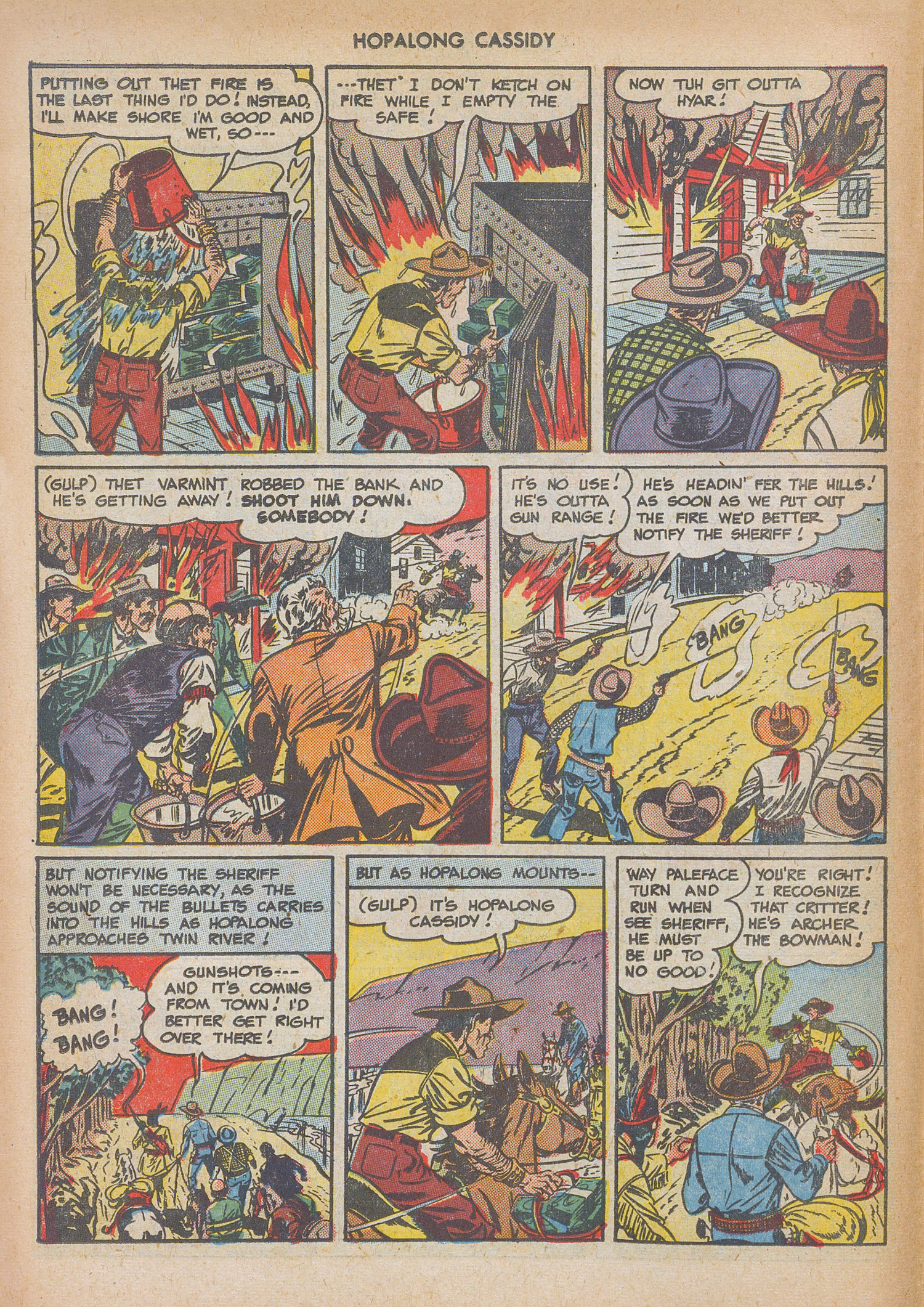 Read online Hopalong Cassidy comic -  Issue #32 - 12