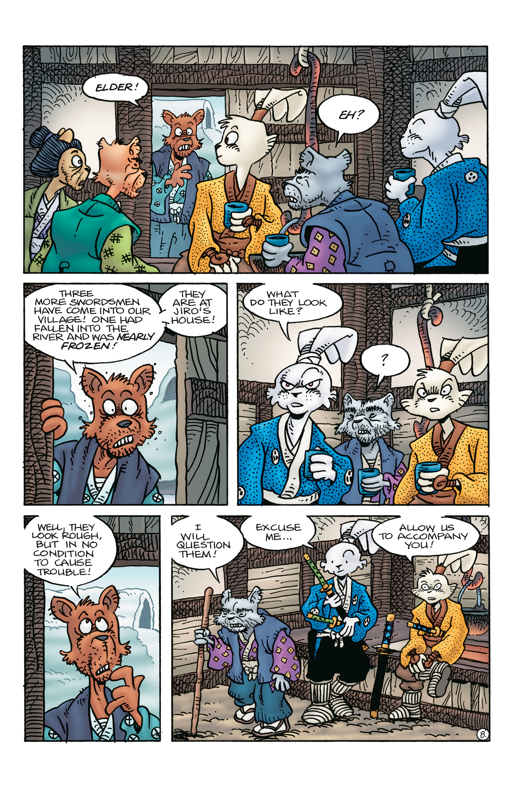 Read online Usagi Yojimbo: Ice and Snow comic -  Issue #5 - 10