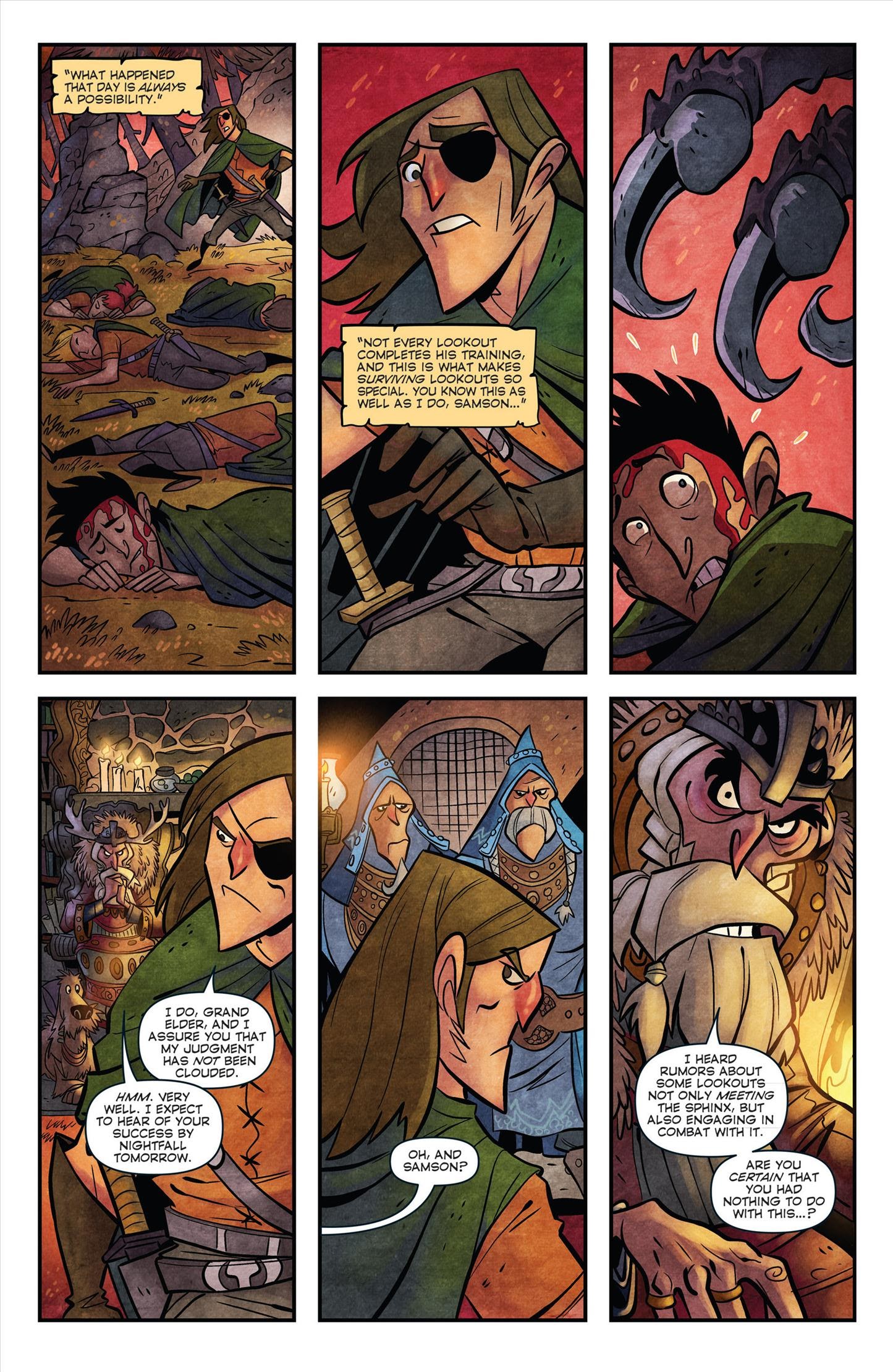 Read online Lookouts comic -  Issue #5 - 24