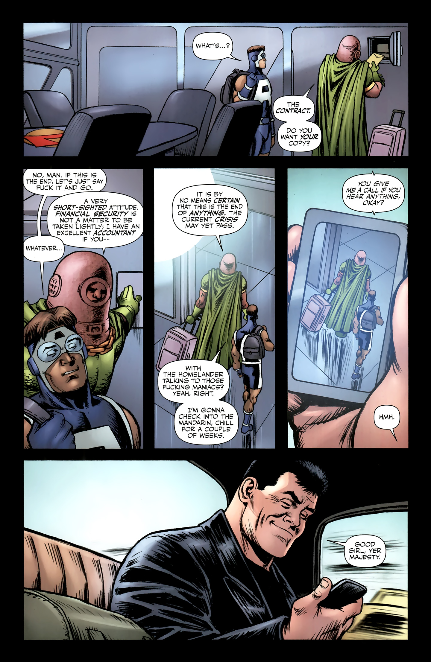 Read online The Boys comic -  Issue #61 - 12