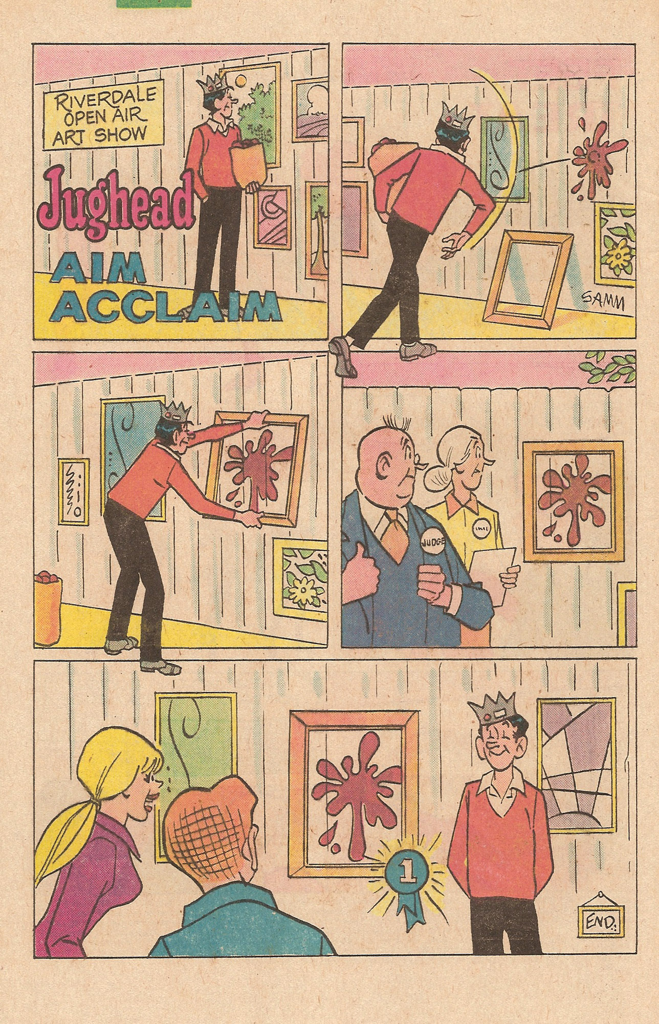 Read online Jughead's Jokes comic -  Issue #70 - 4