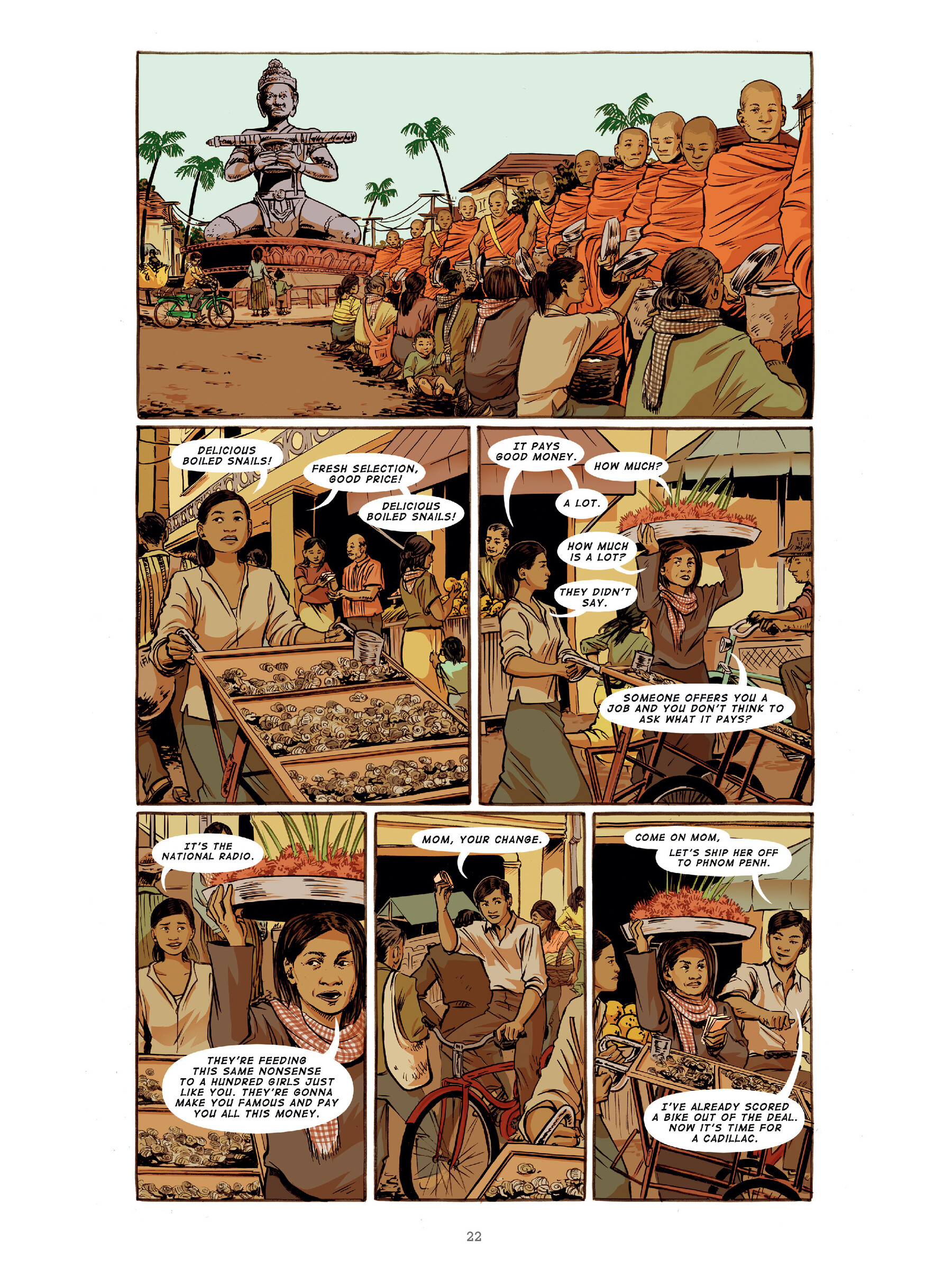 Read online The Golden Voice: The Ballad of Cambodian Rock's Lost Queen comic -  Issue # TPB (Part 1) - 21