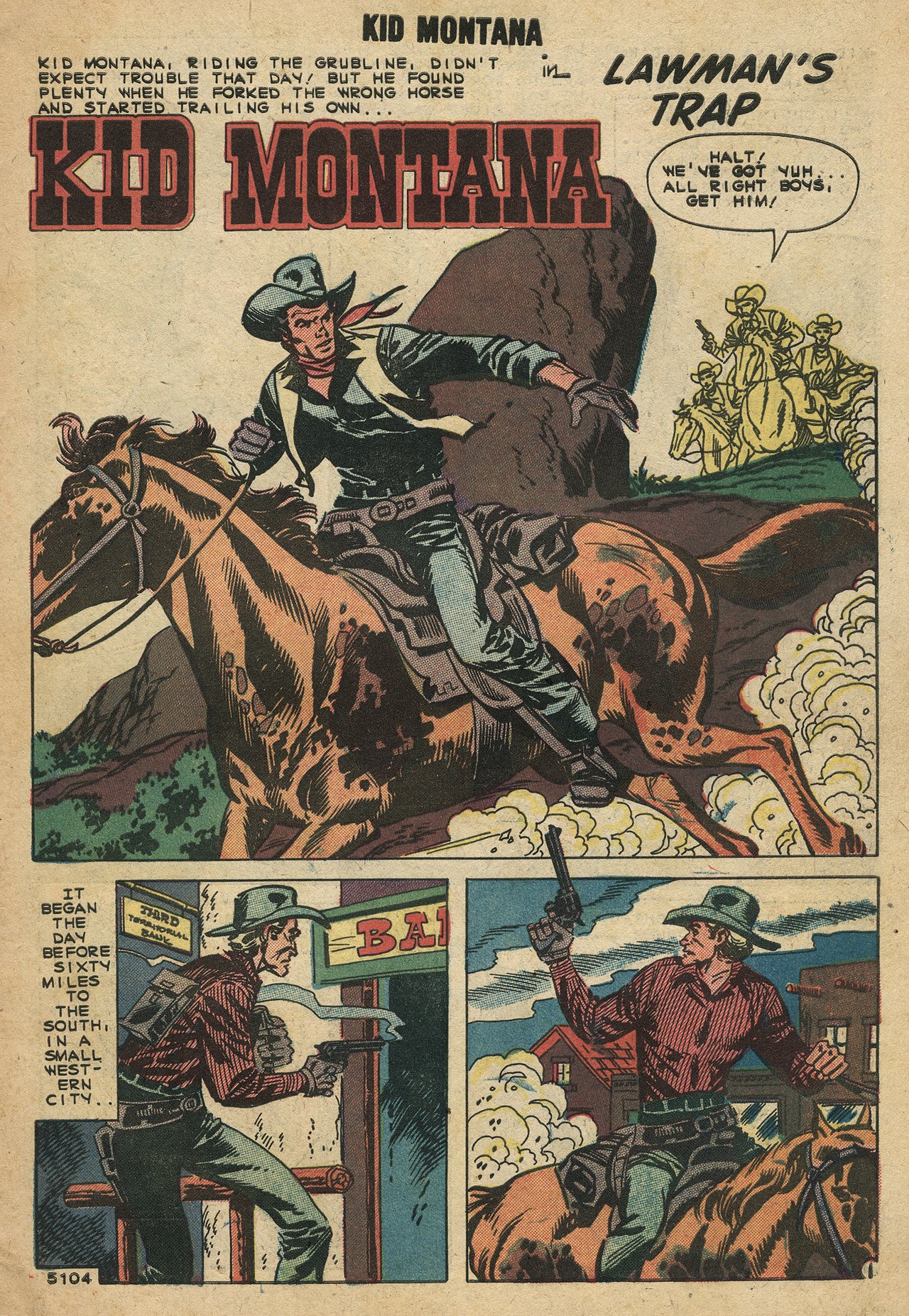 Read online Kid Montana comic -  Issue #18 - 3