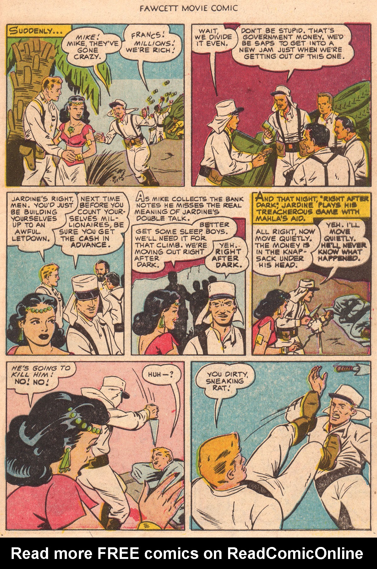 Read online Fawcett Movie Comic comic -  Issue #16 - 28