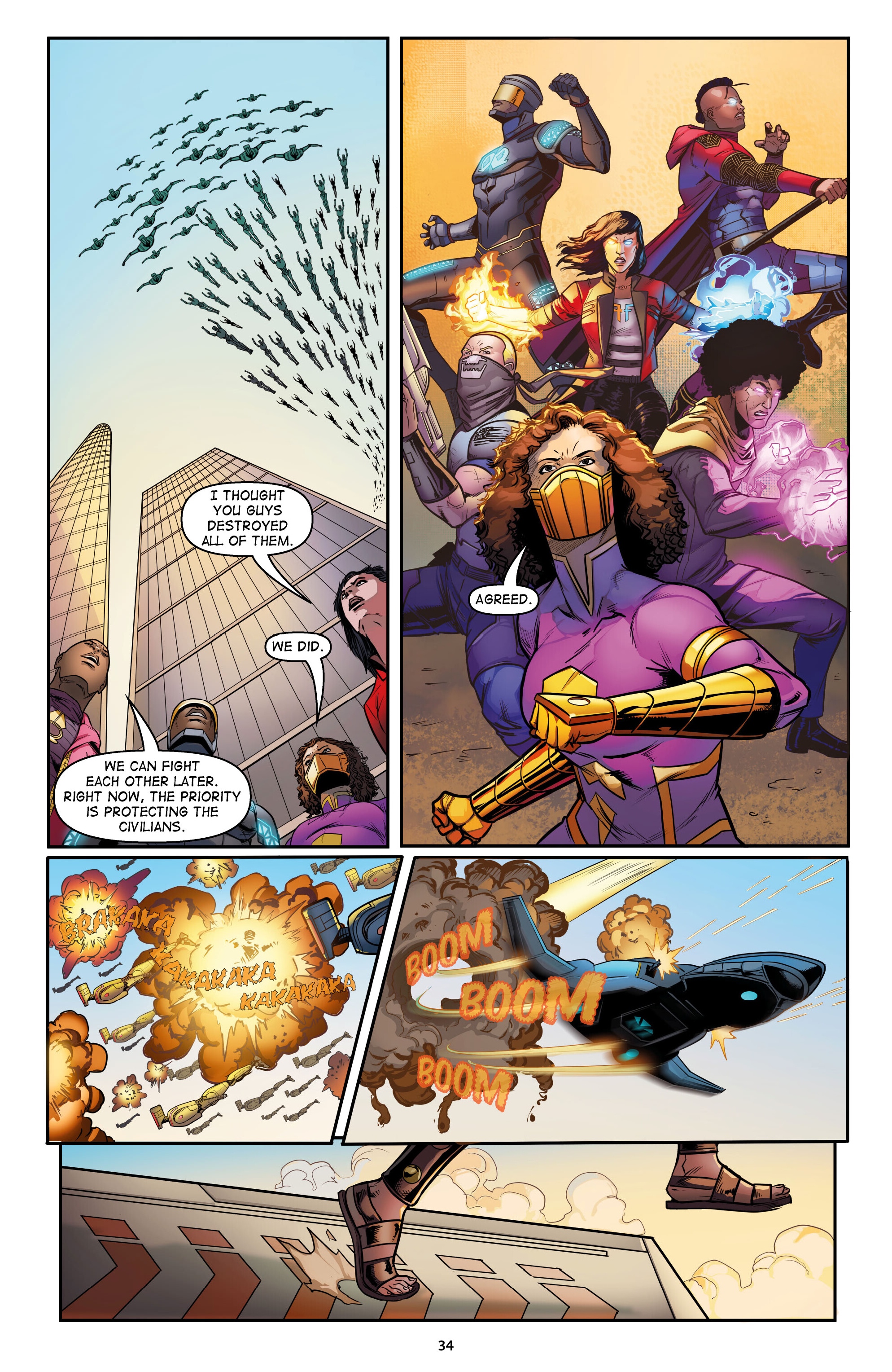 Read online The Oloris: Heroes Will Unite comic -  Issue # TPB (Part 1) - 35