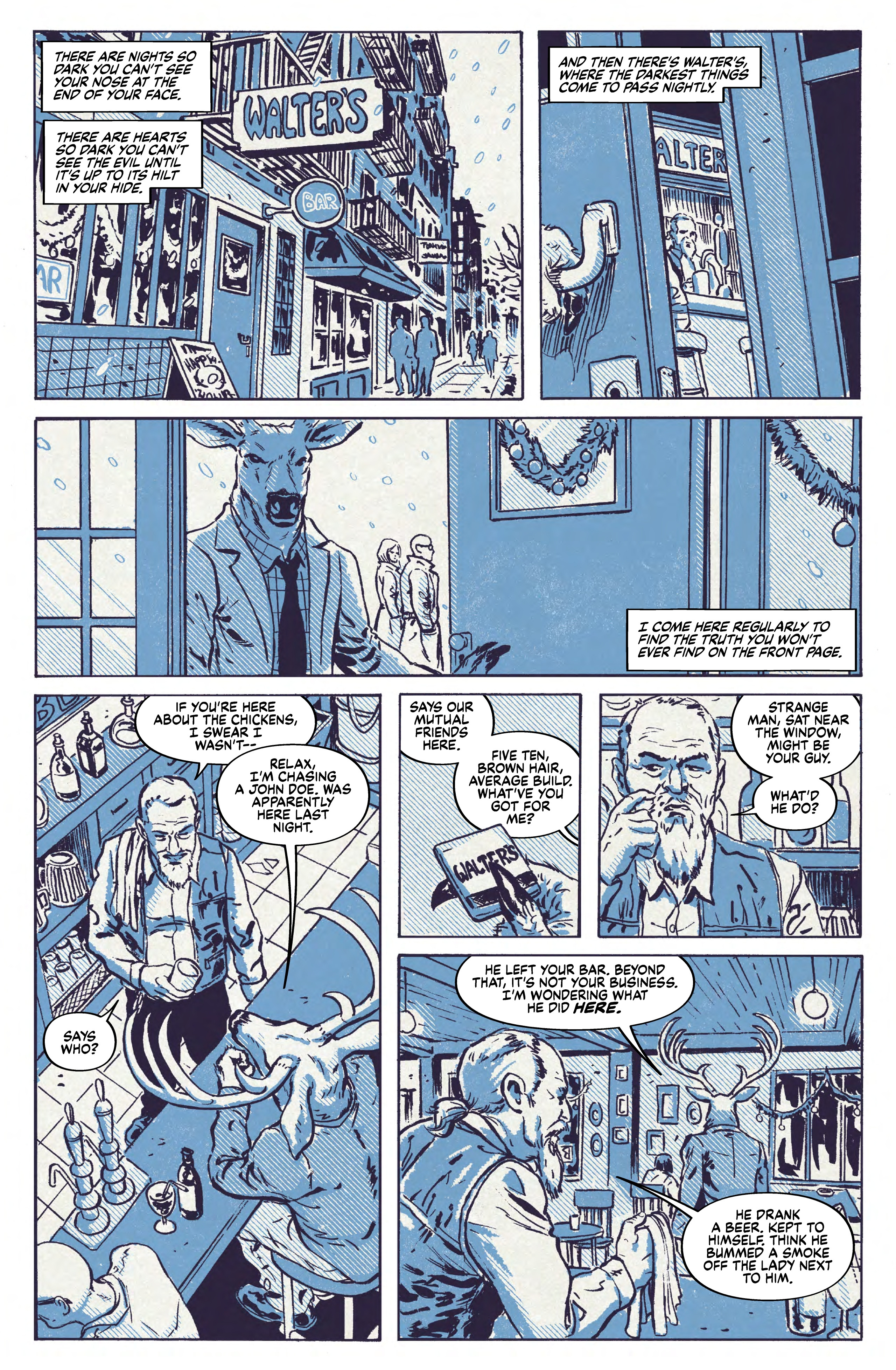 Read online Deer Editor comic -  Issue #1 - 5