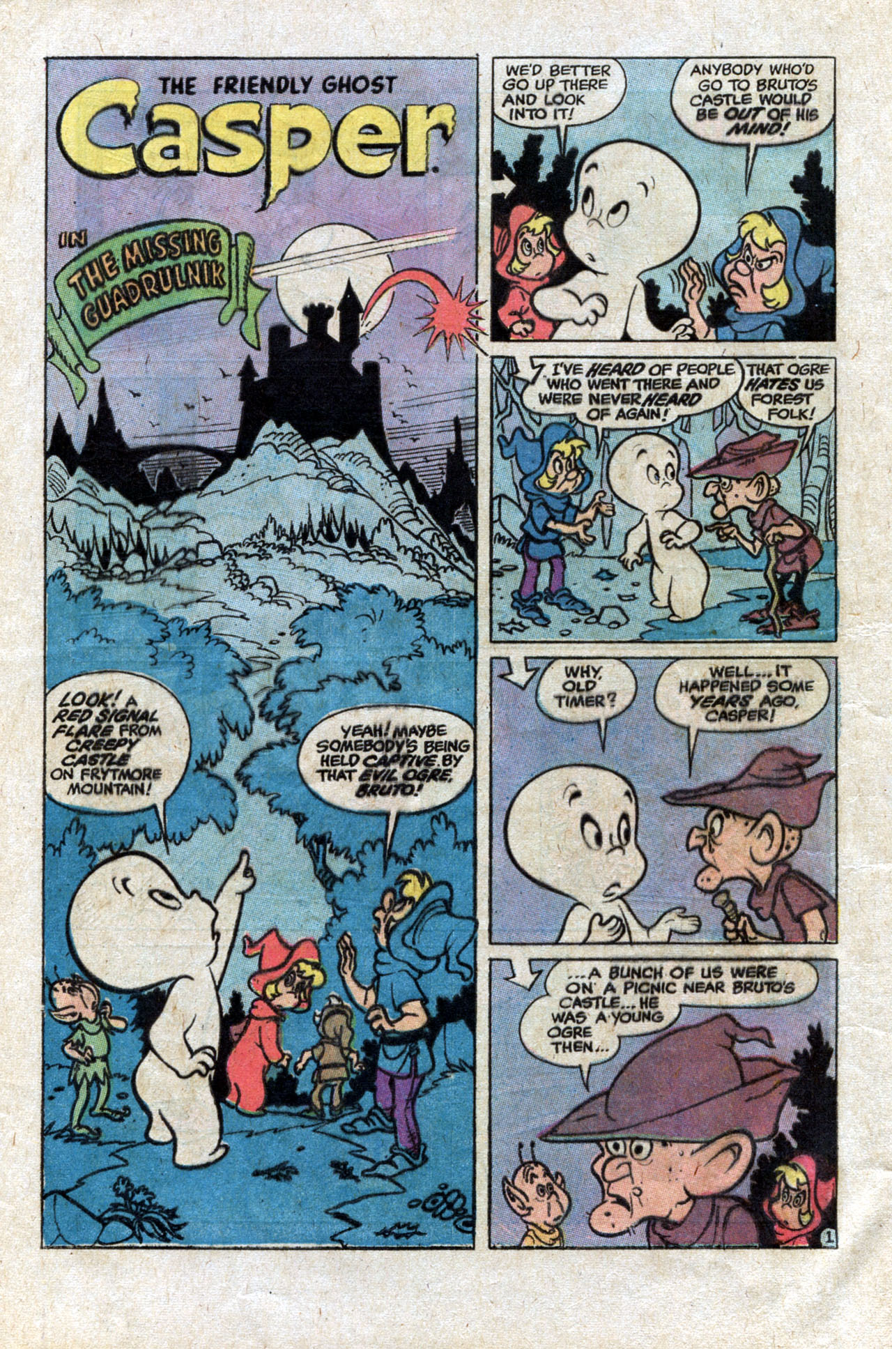 Read online Casper Strange Ghost Stories comic -  Issue #1 - 20