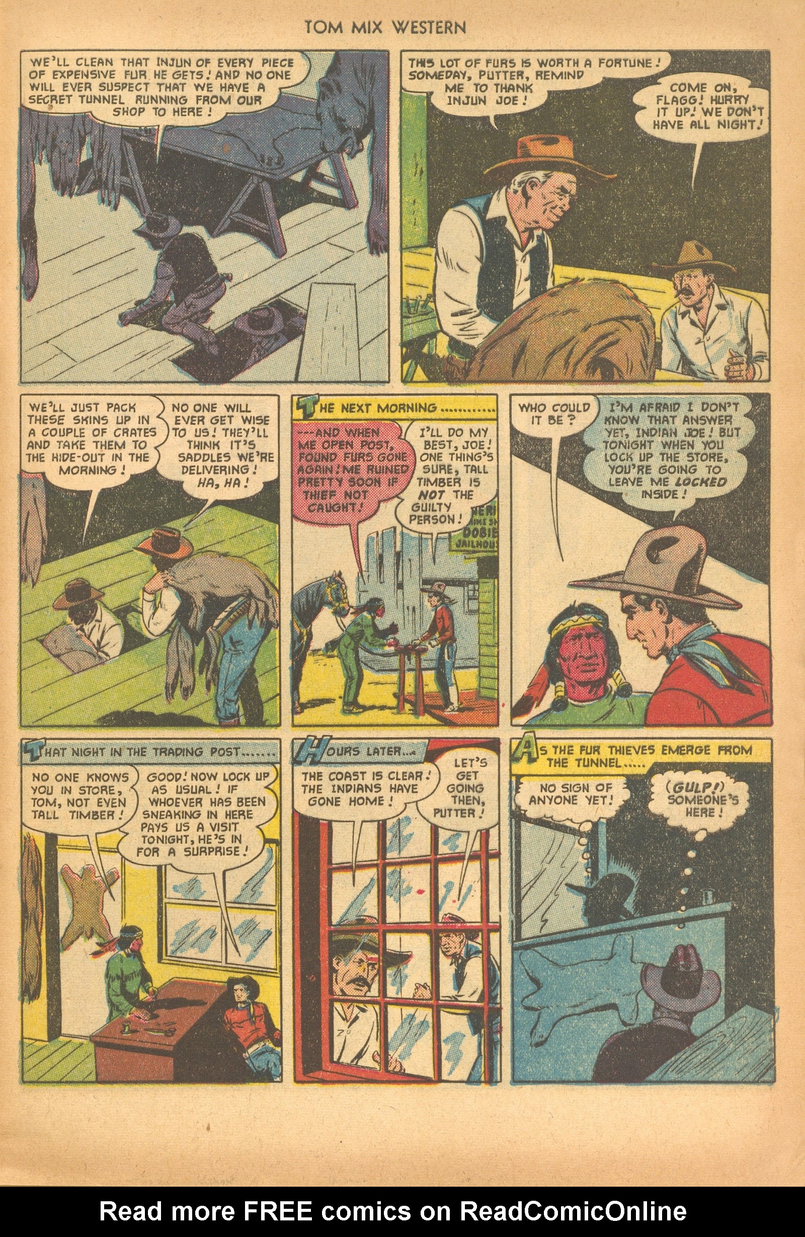 Read online Tom Mix Western (1948) comic -  Issue #44 - 29