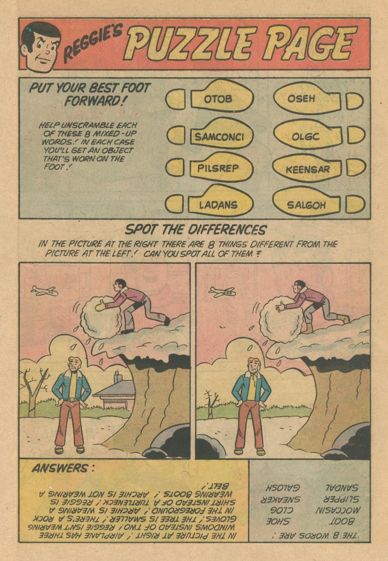 Read online Reggie's Wise Guy Jokes comic -  Issue #33 - 7