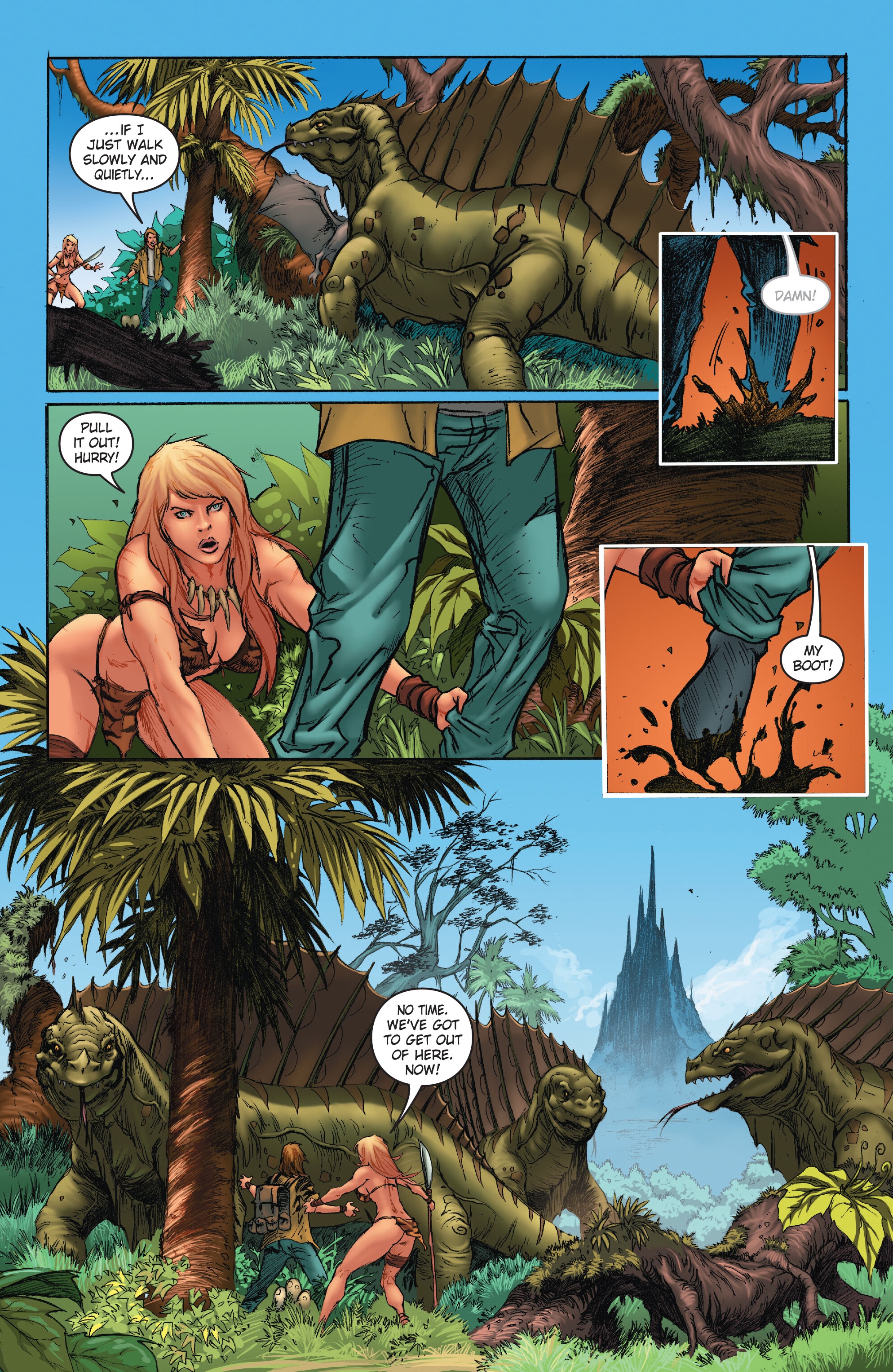 Read online Frank Cho's Jungle Girl: The Complete Omnibus comic -  Issue # TPB (Part 2) - 62