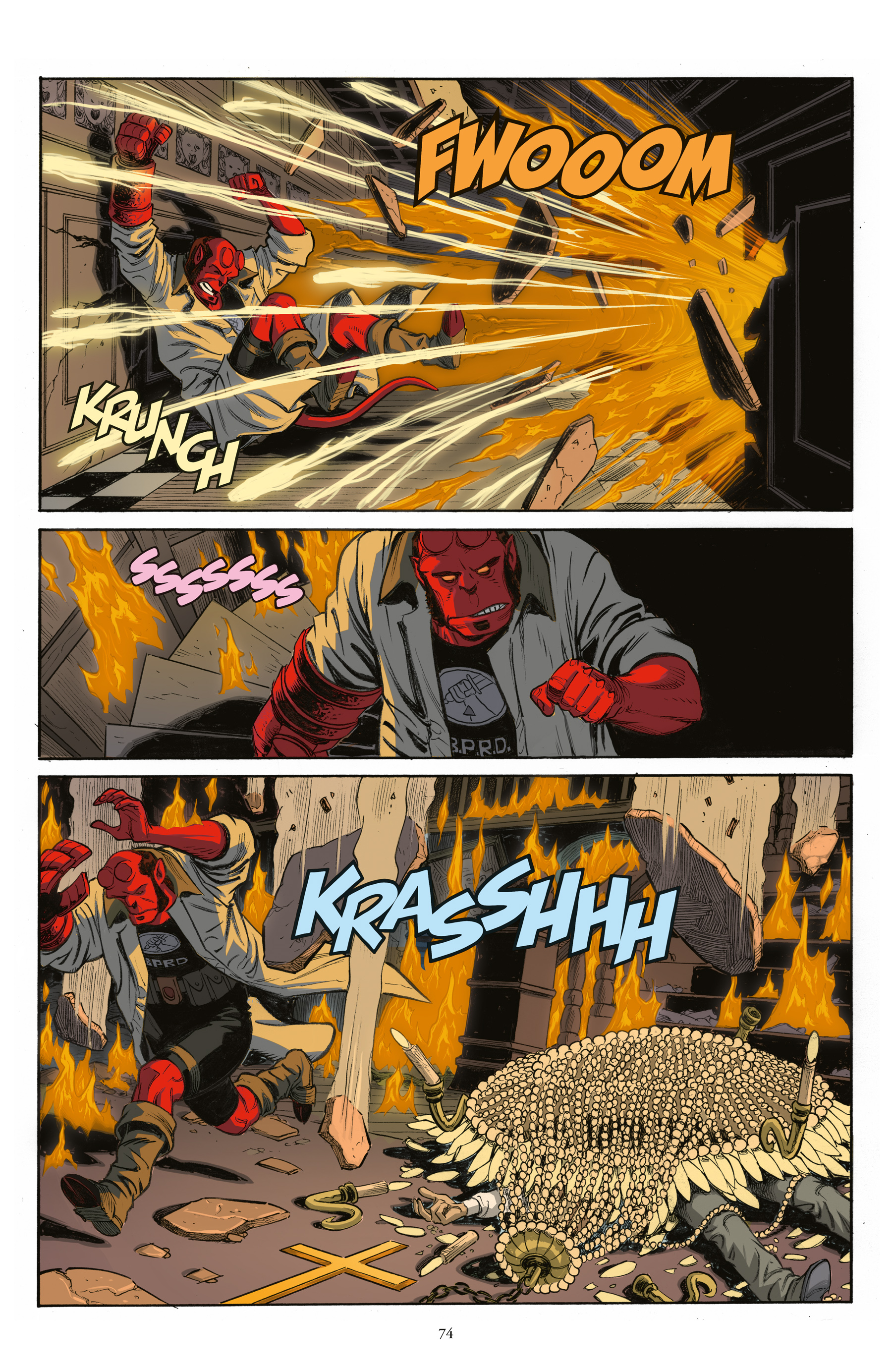 Read online Hellboy and the B.P.R.D.: The Secret of Chesbro House & Others comic -  Issue # TPB (Part 1) - 74