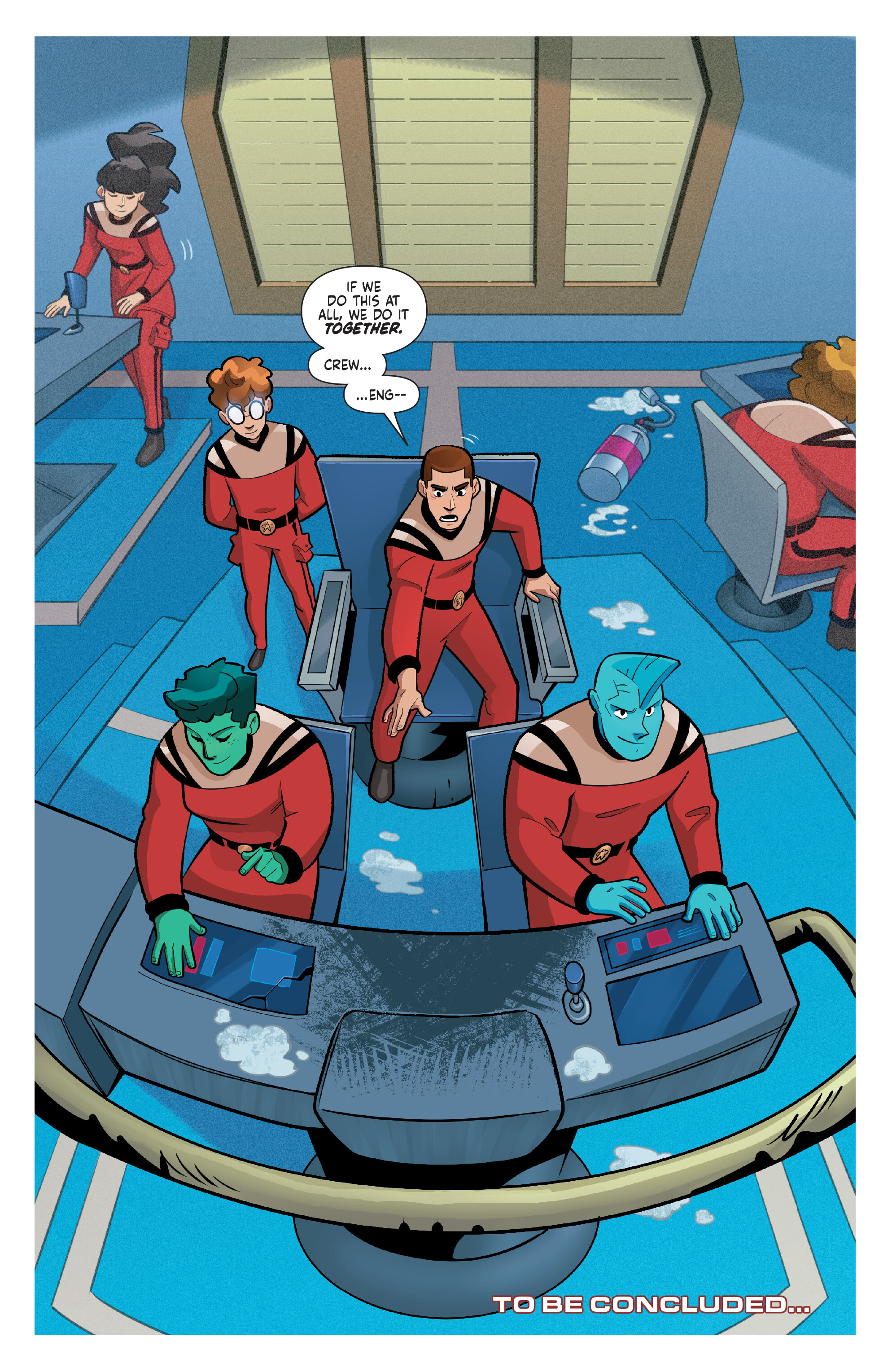 Read online Star Trek: Picard's Academy comic -  Issue #5 - 21