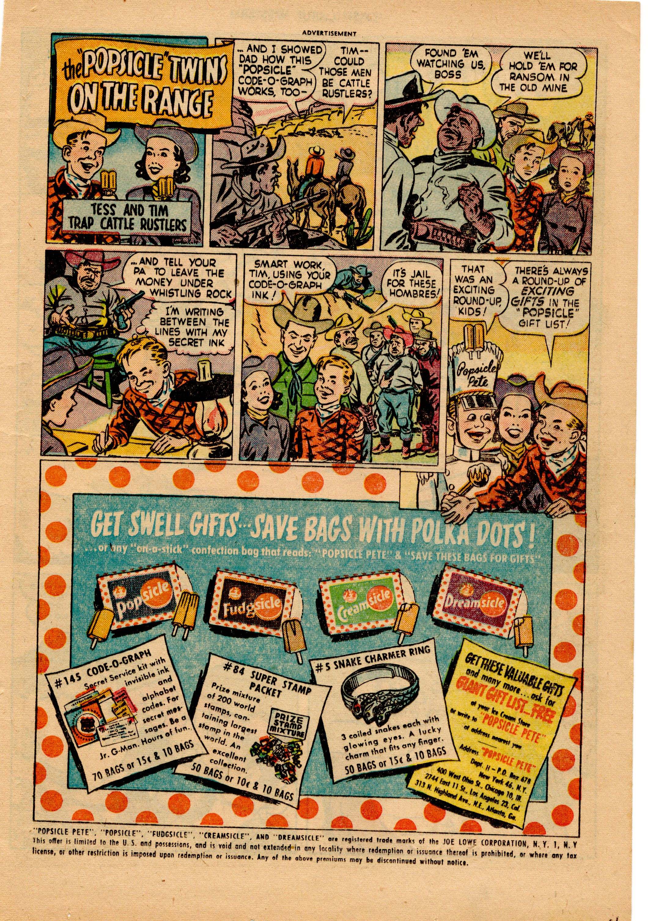 Read online Lash Larue Western (1949) comic -  Issue #18 - 12