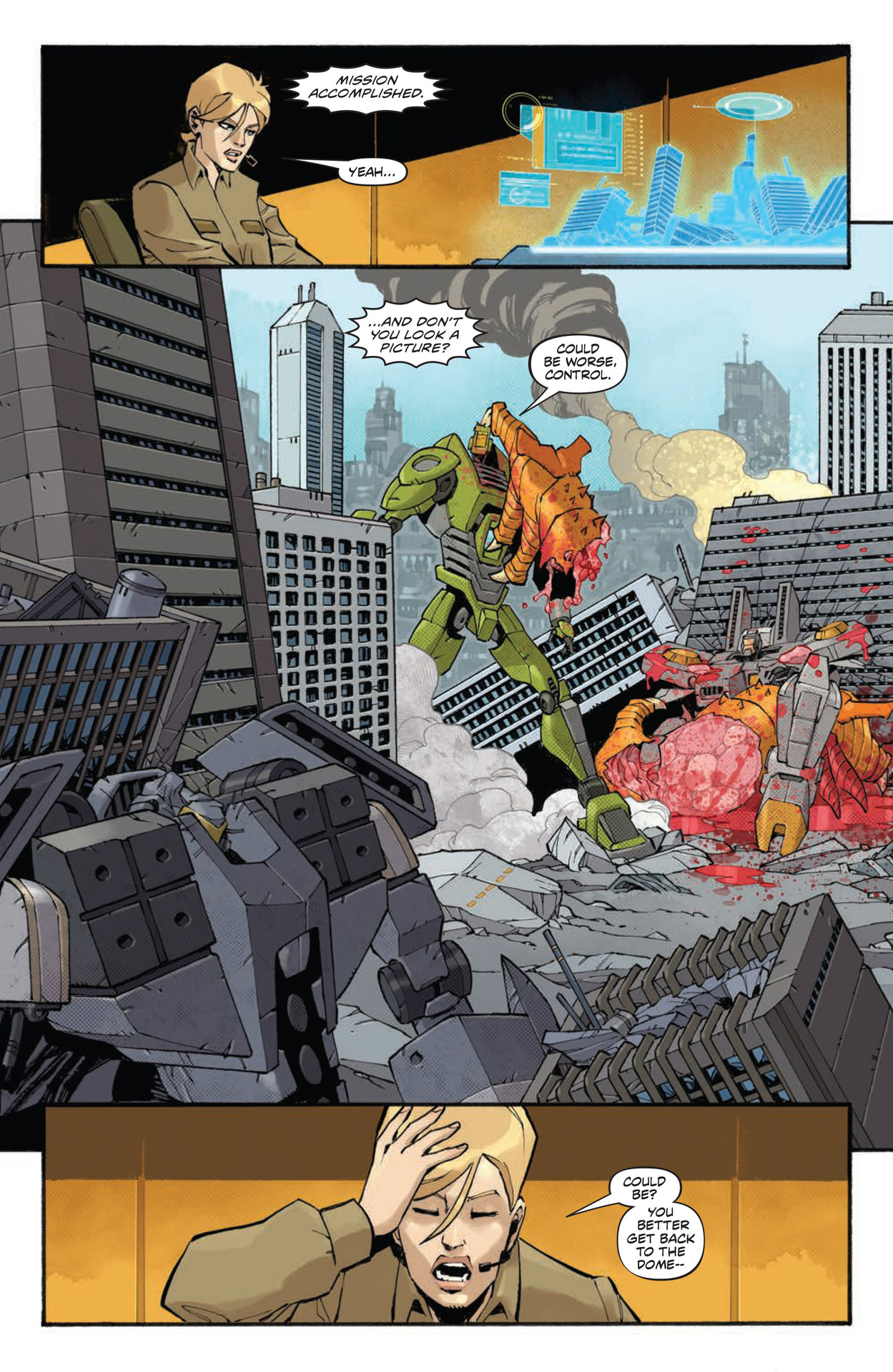 Read online Pacific Rim: Blackout comic -  Issue # TPB - 29