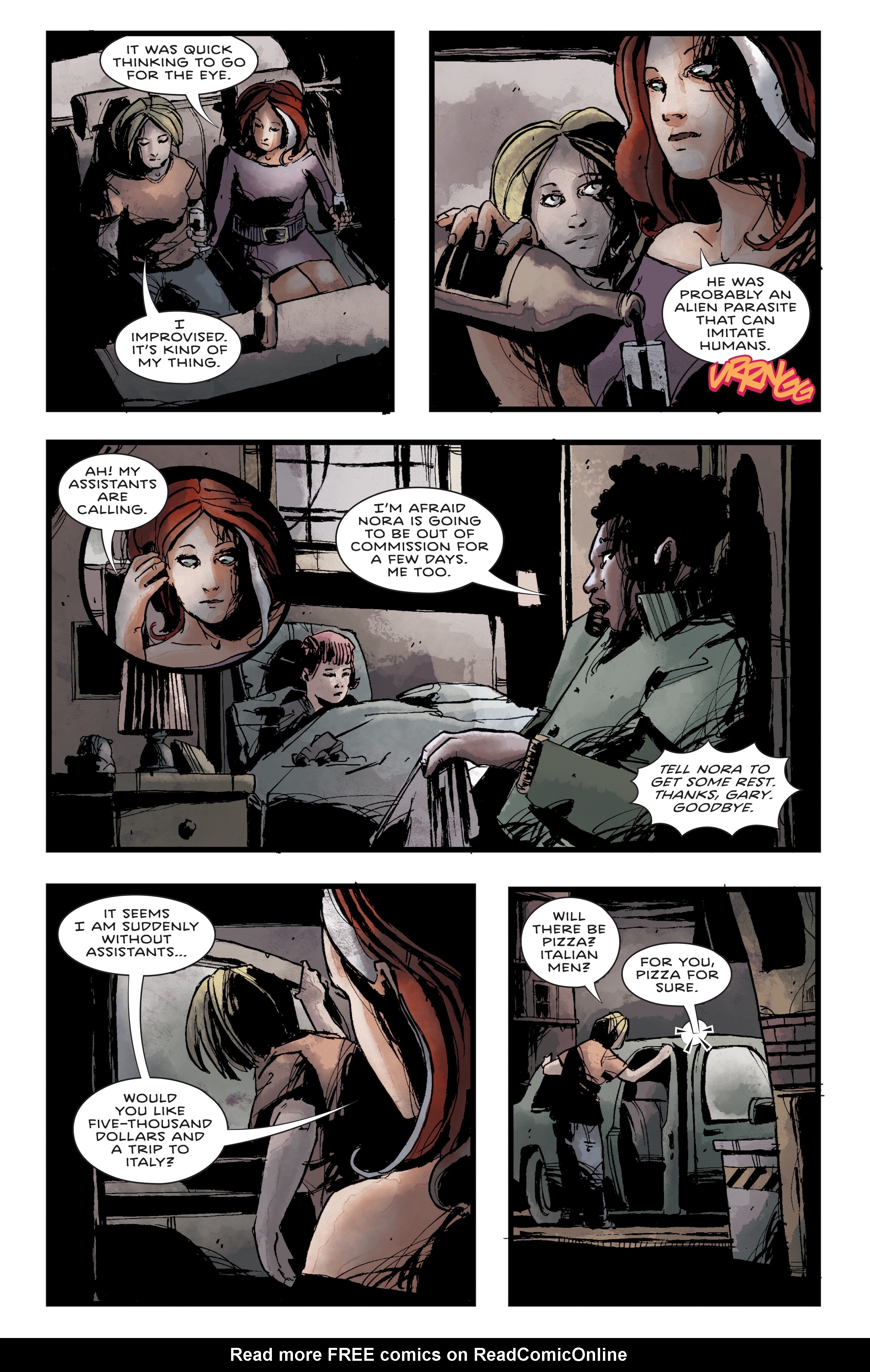 Read online The Case of the Bleeding Wall comic -  Issue #1 - 15