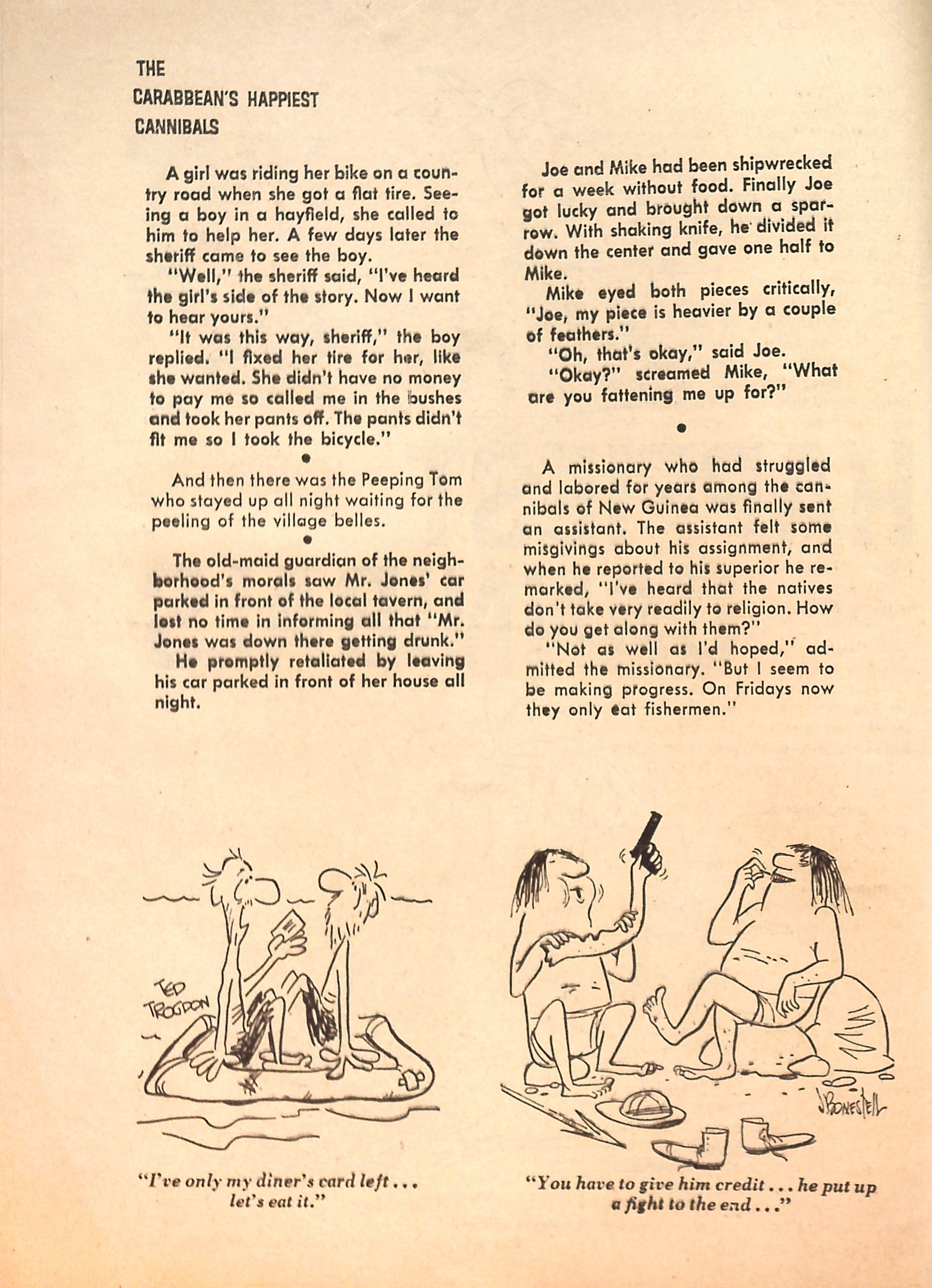 Read online Cartoons and Gags comic -  Issue #26 - 6