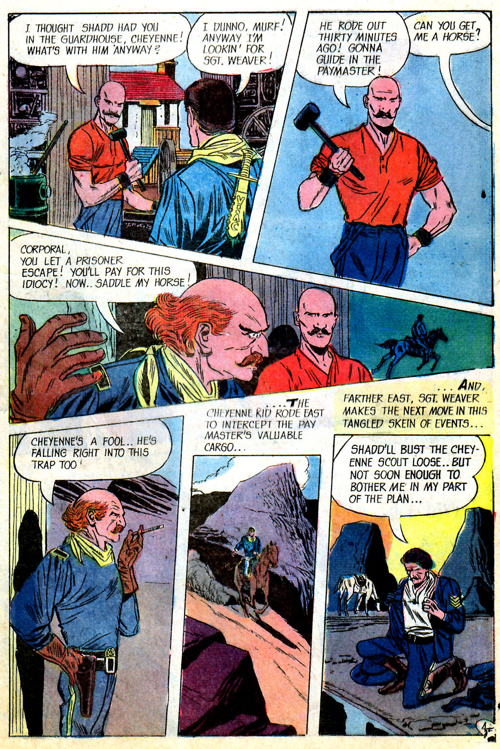 Read online Cheyenne Kid comic -  Issue #69 - 17