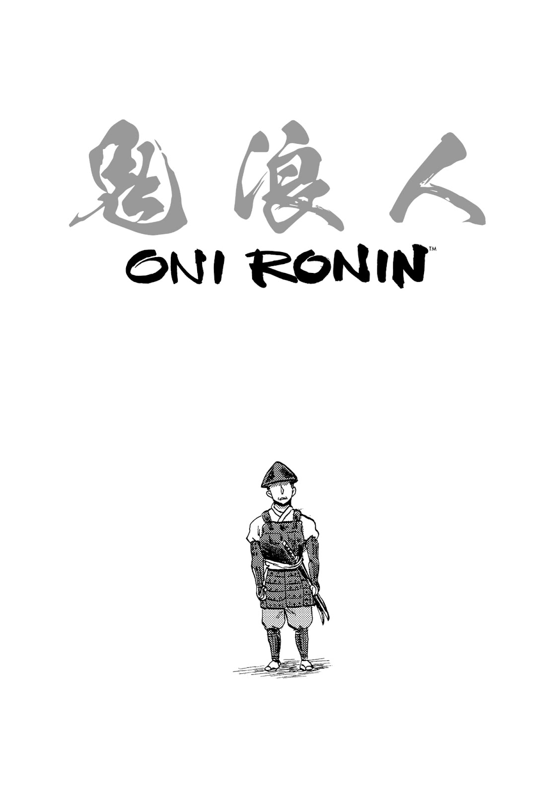 Oni Ronin issue TPB - Page 3