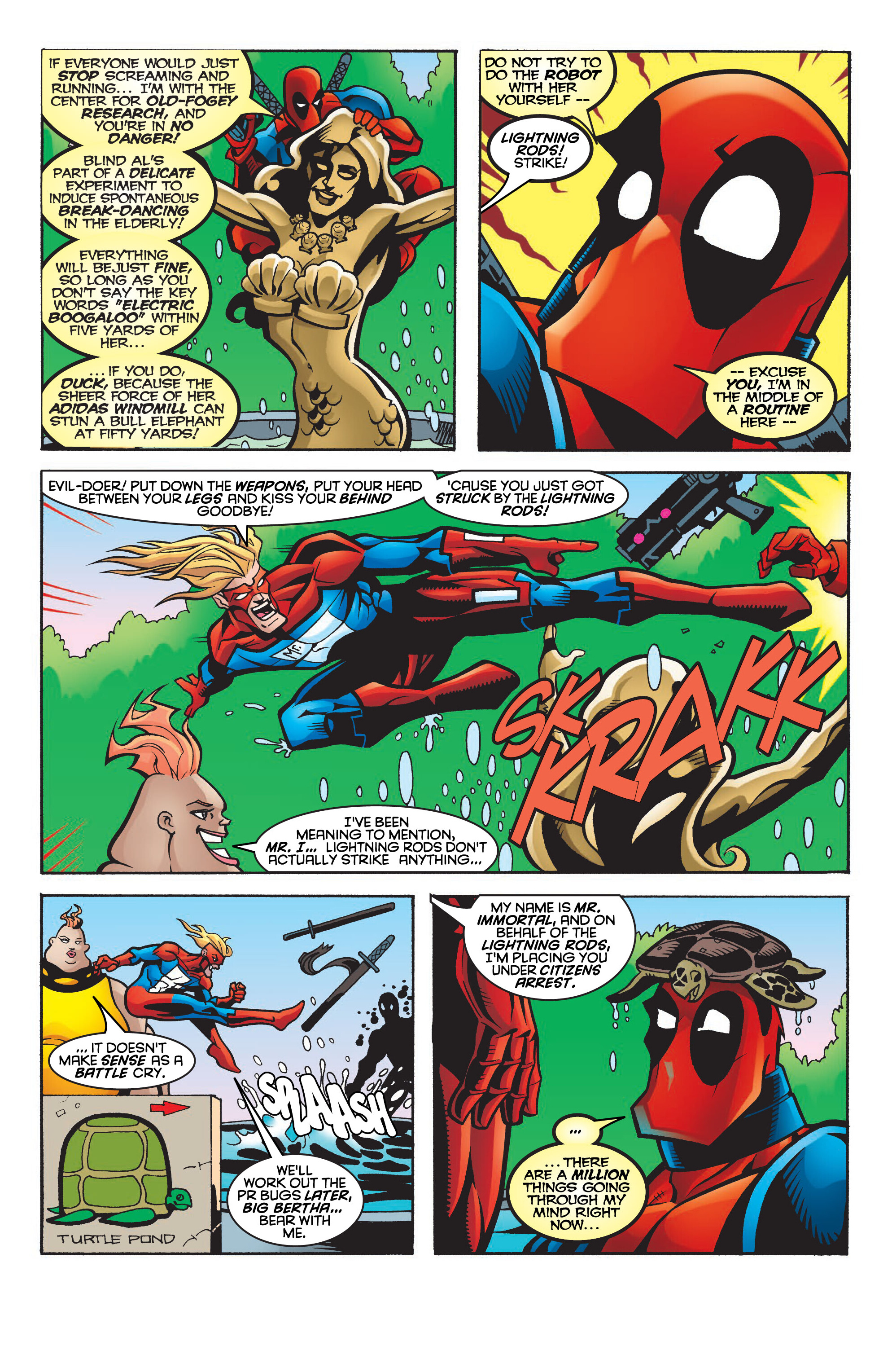Read online Deadpool Epic Collection comic -  Issue # Drowning Man (Part 1) - 22