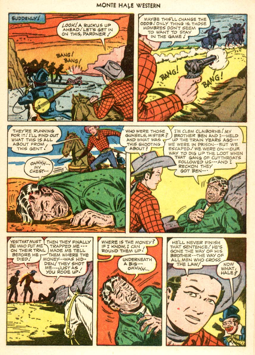 Read online Monte Hale Western comic -  Issue #58 - 7