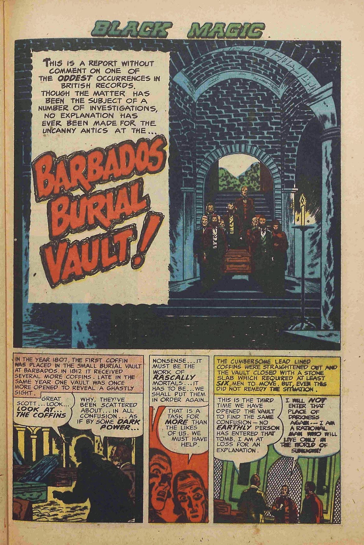 Read online Black Magic (1950) comic -  Issue #22 - 33