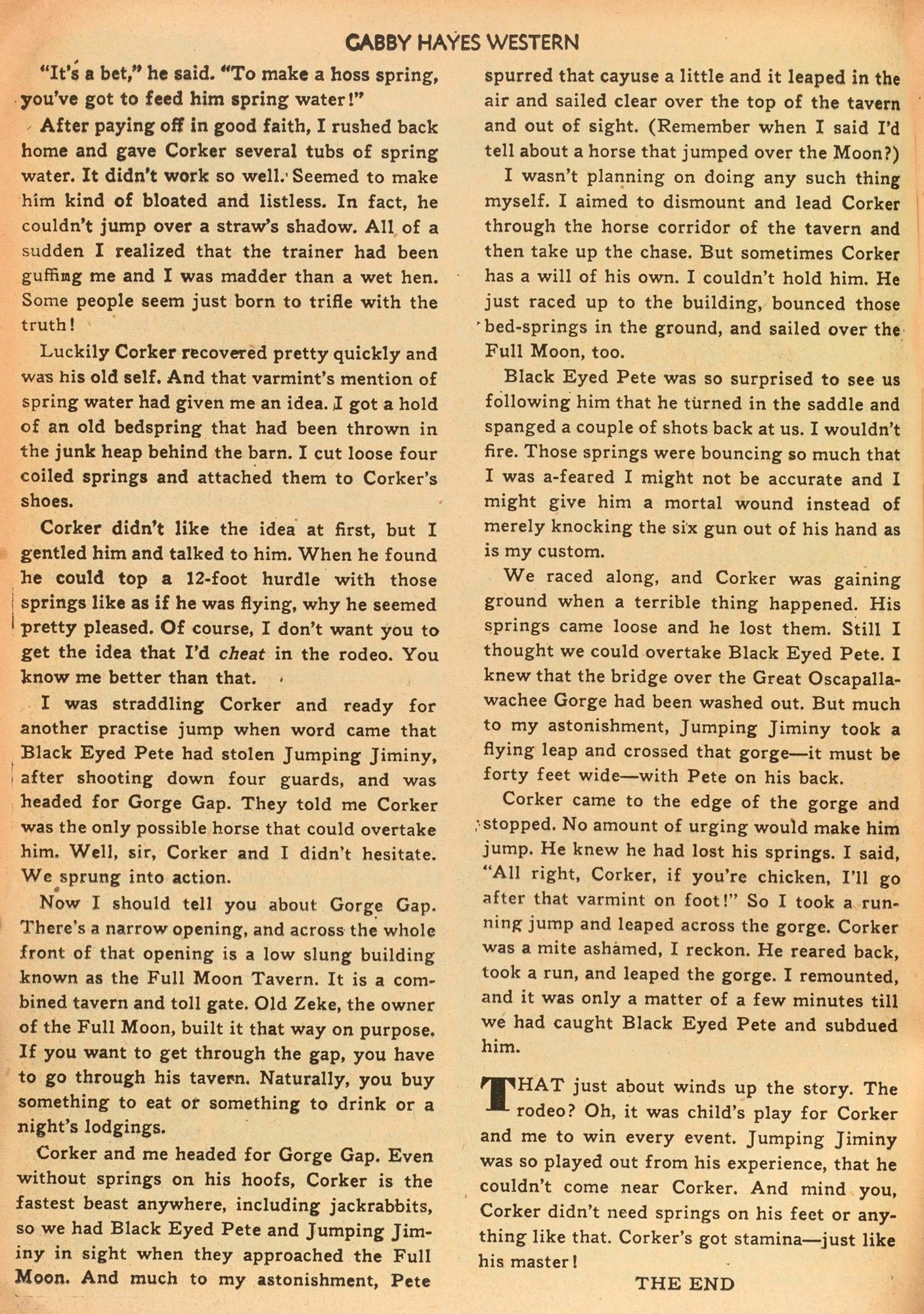 Read online Gabby Hayes Western comic -  Issue #36 - 12