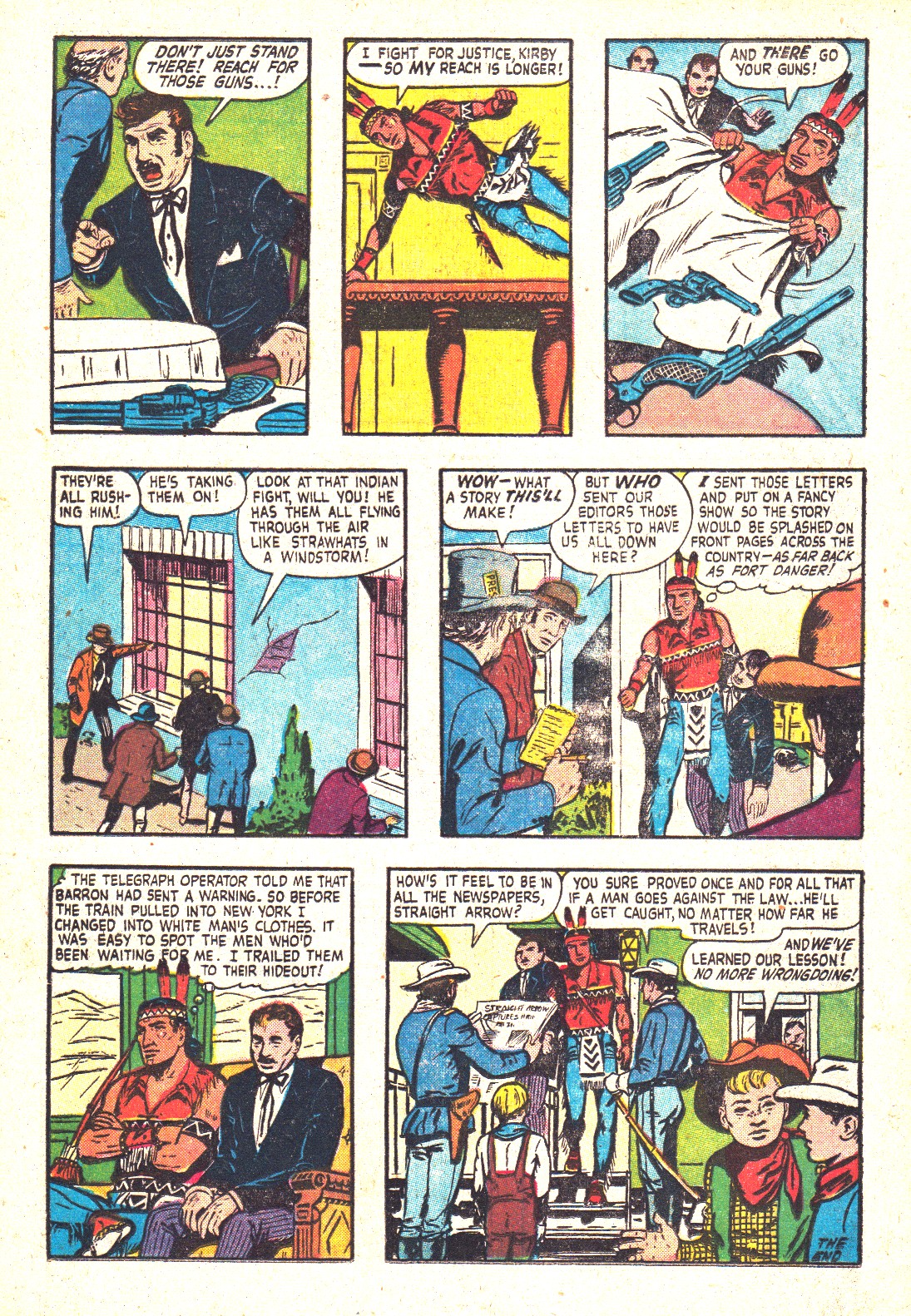 Read online Straight Arrow comic -  Issue #51 - 24