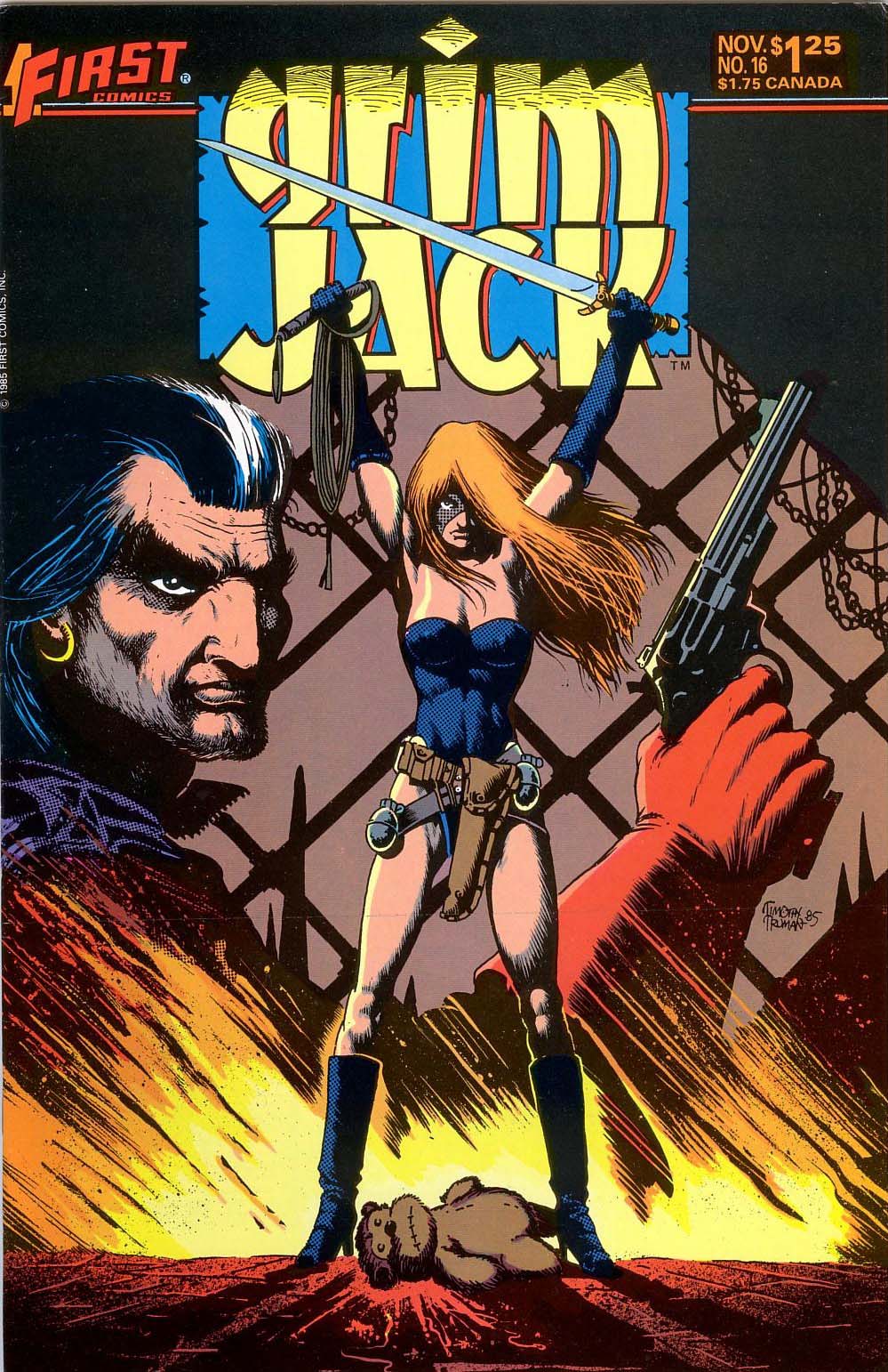 Read online Grimjack comic -  Issue #16 - 1