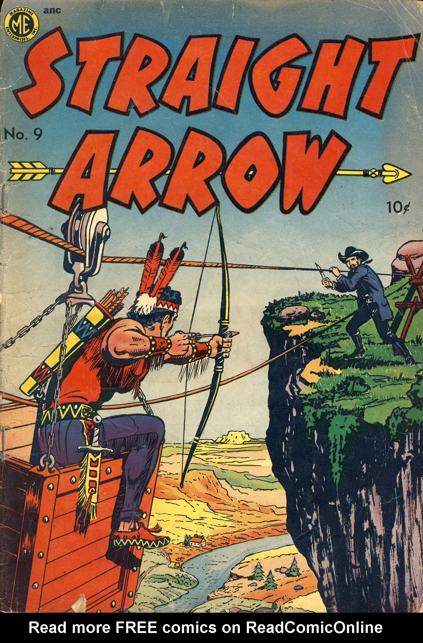 Read online Straight Arrow comic -  Issue #9 - 1