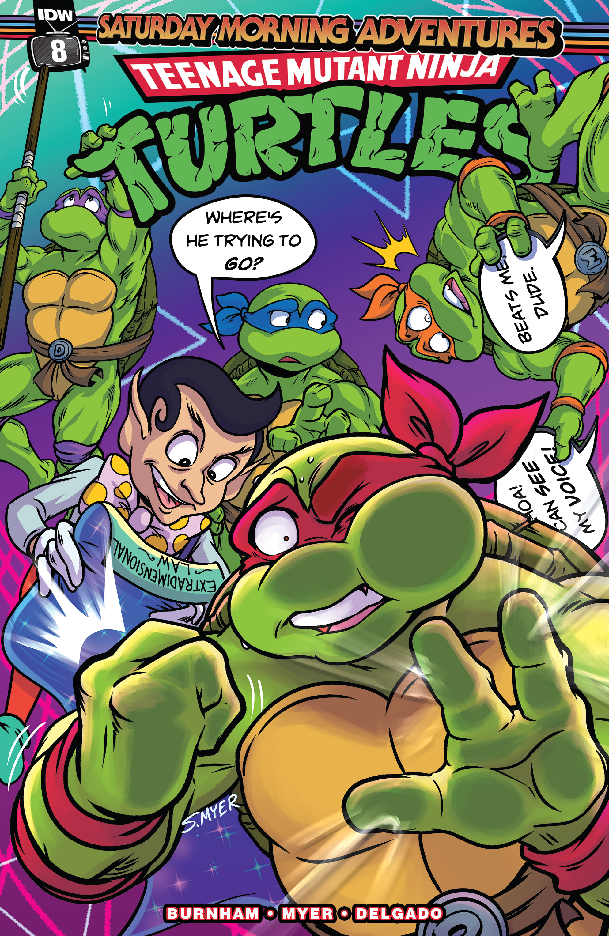Read online Teenage Mutant Ninja Turtles: Saturday Morning Adventures Continued comic -  Issue #8 - 1