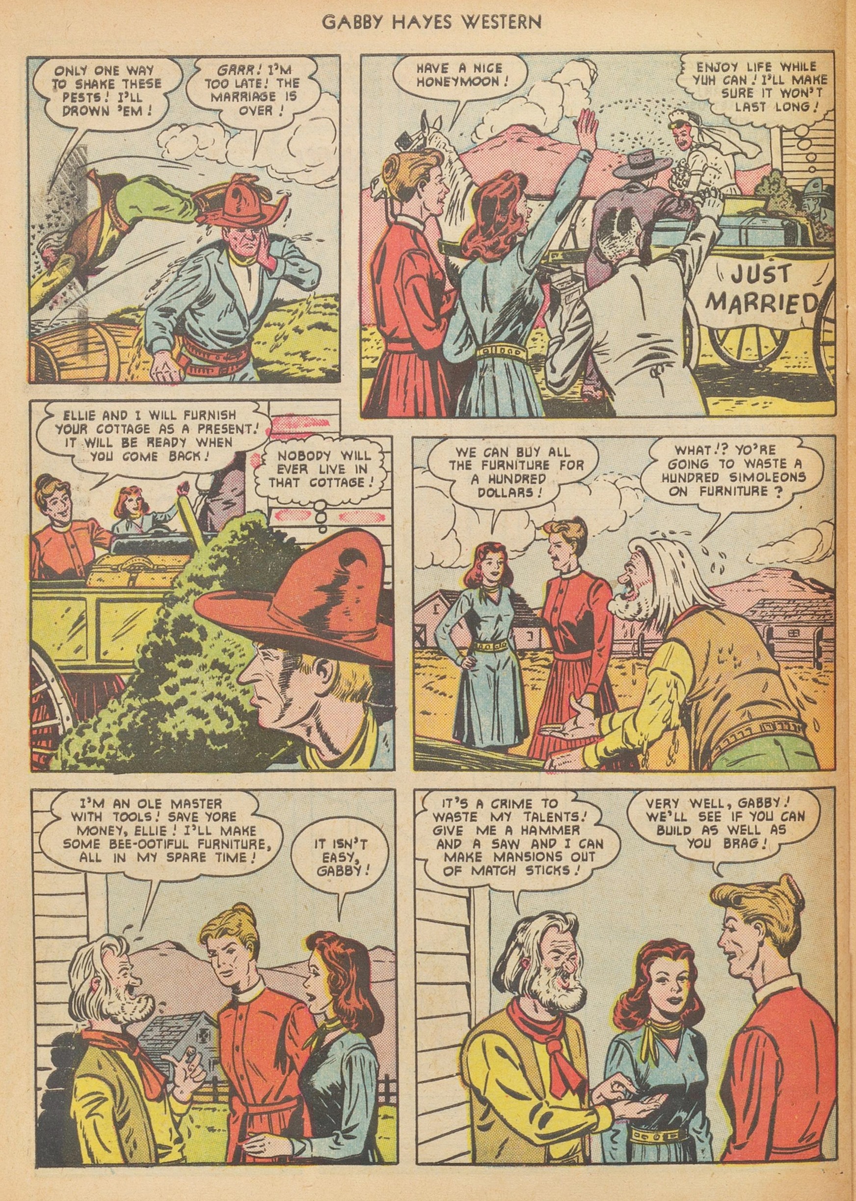 Read online Gabby Hayes Western comic -  Issue #31 - 28