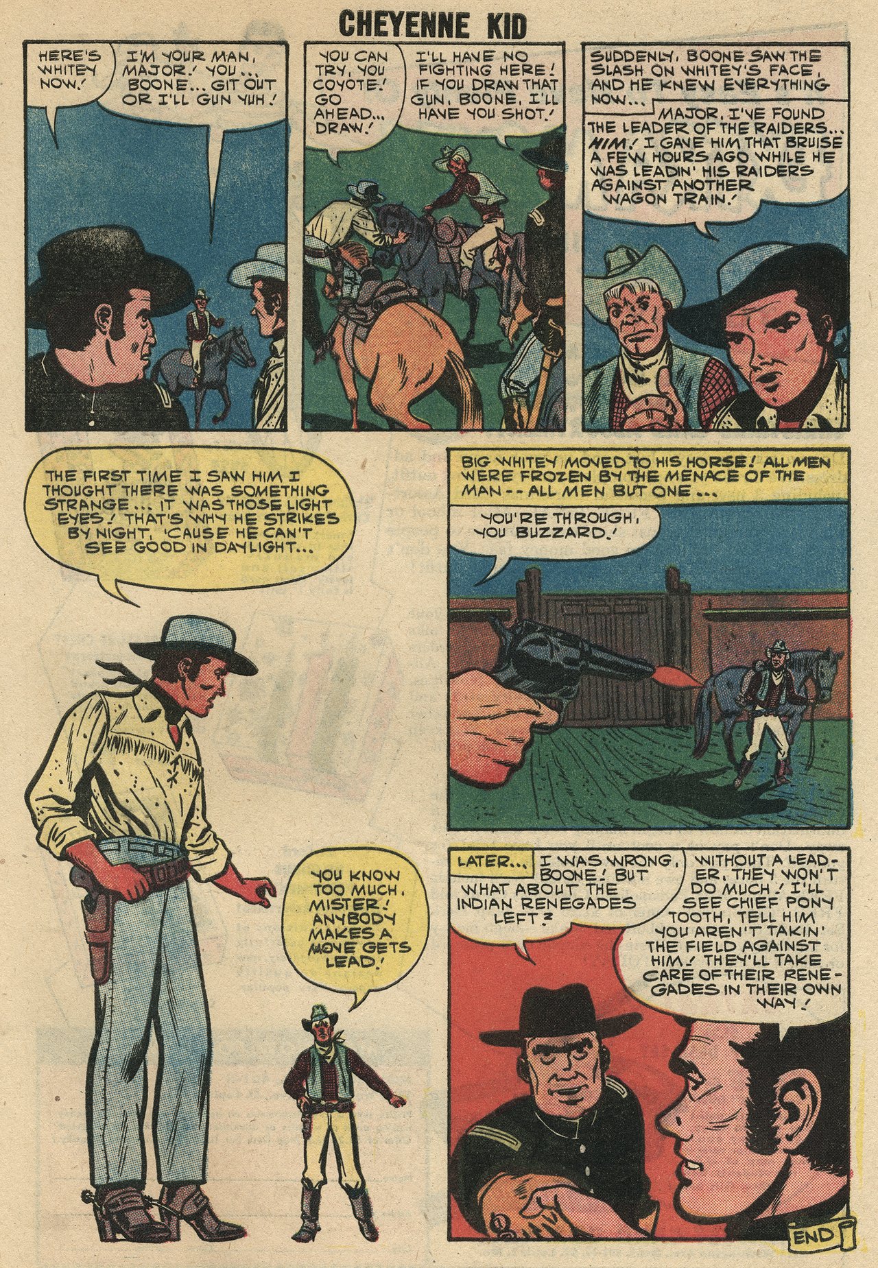 Read online Cheyenne Kid comic -  Issue #18 - 33