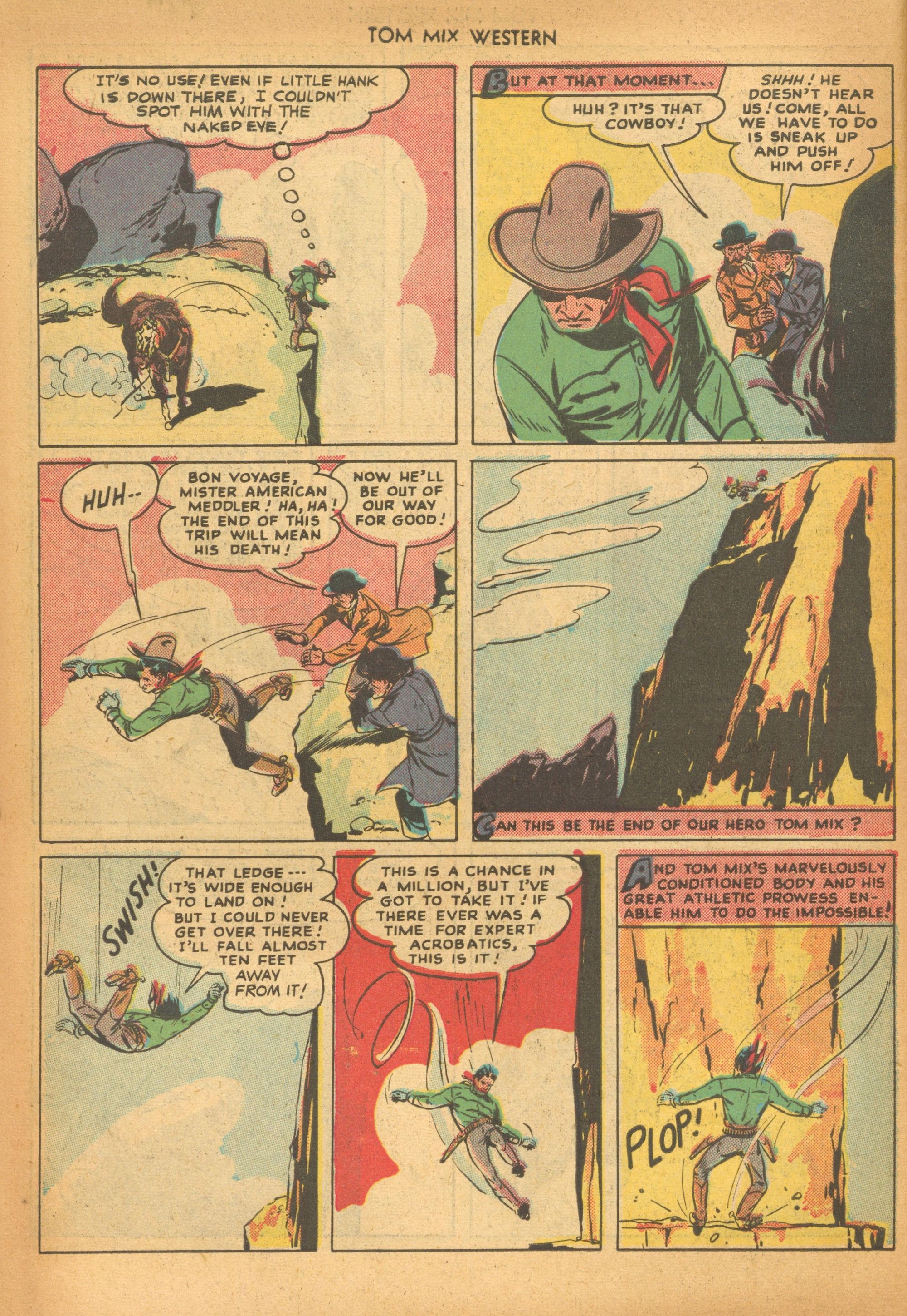 Read online Tom Mix Western (1948) comic -  Issue #16 - 46