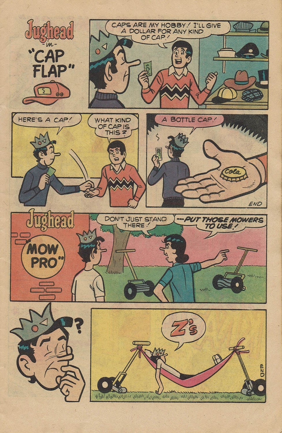 Read online Jughead's Jokes comic -  Issue #54 - 7