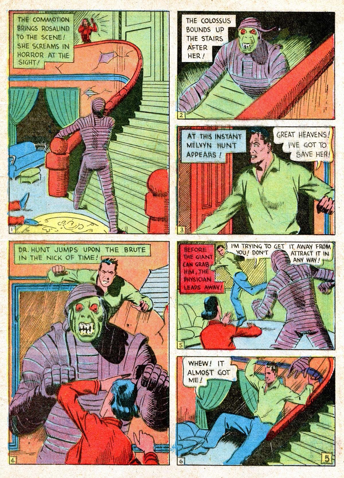 Read online Masked Marvel comic -  Issue #2 - 57