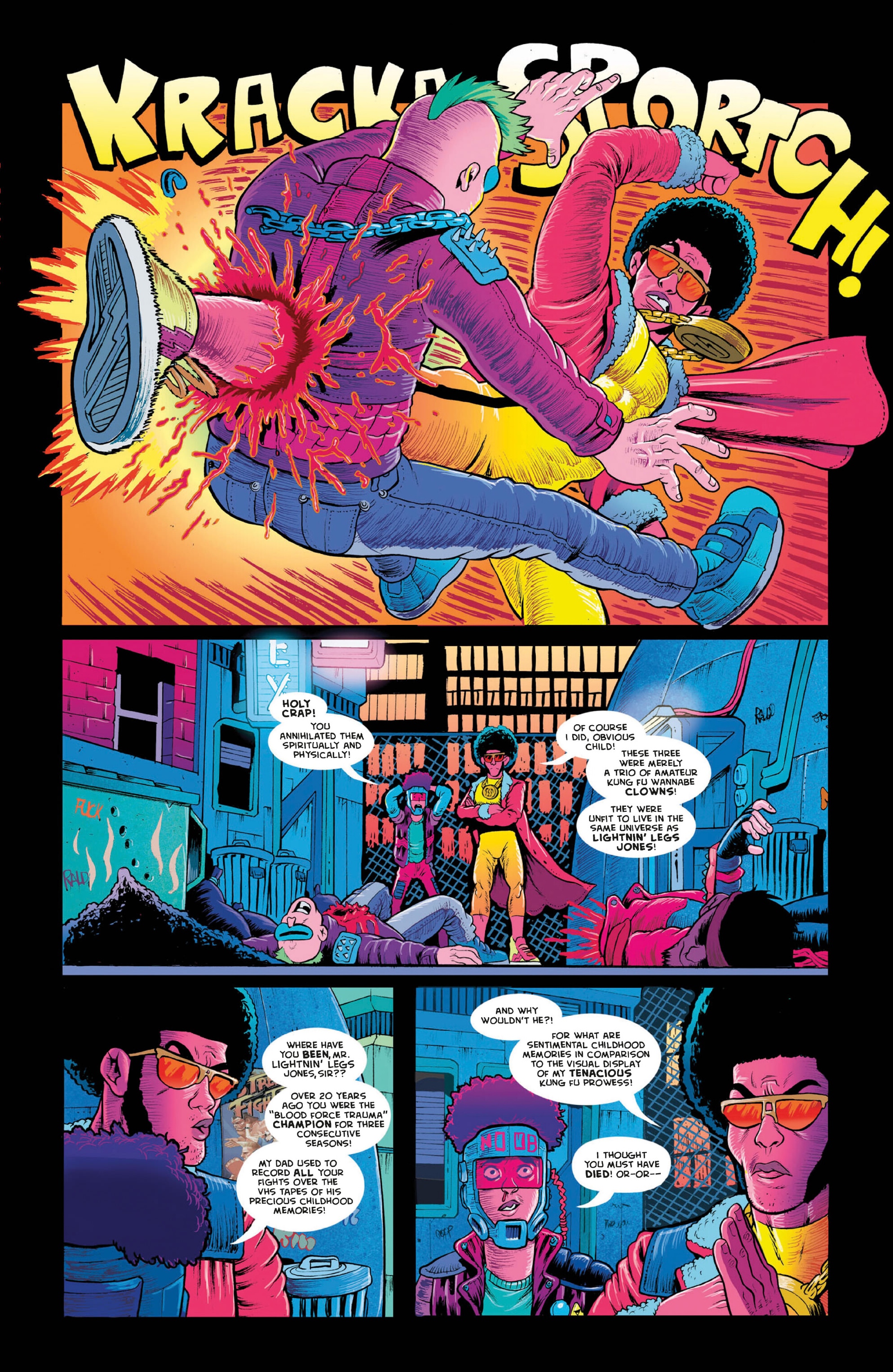 Read online Blood Force Trauma comic -  Issue # TPB - 39
