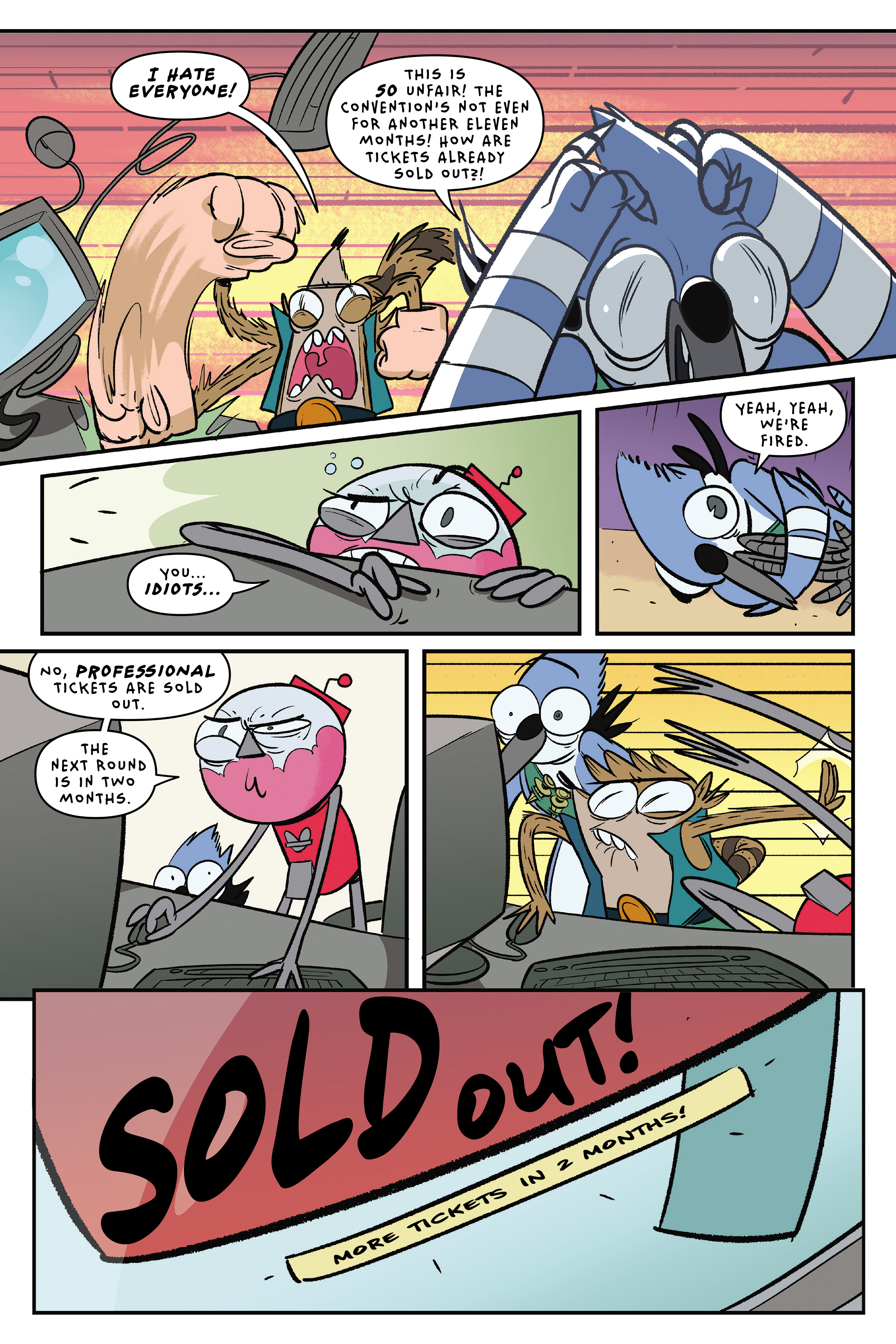 Read online Regular Show: Comic Conned comic -  Issue # TPB - 21