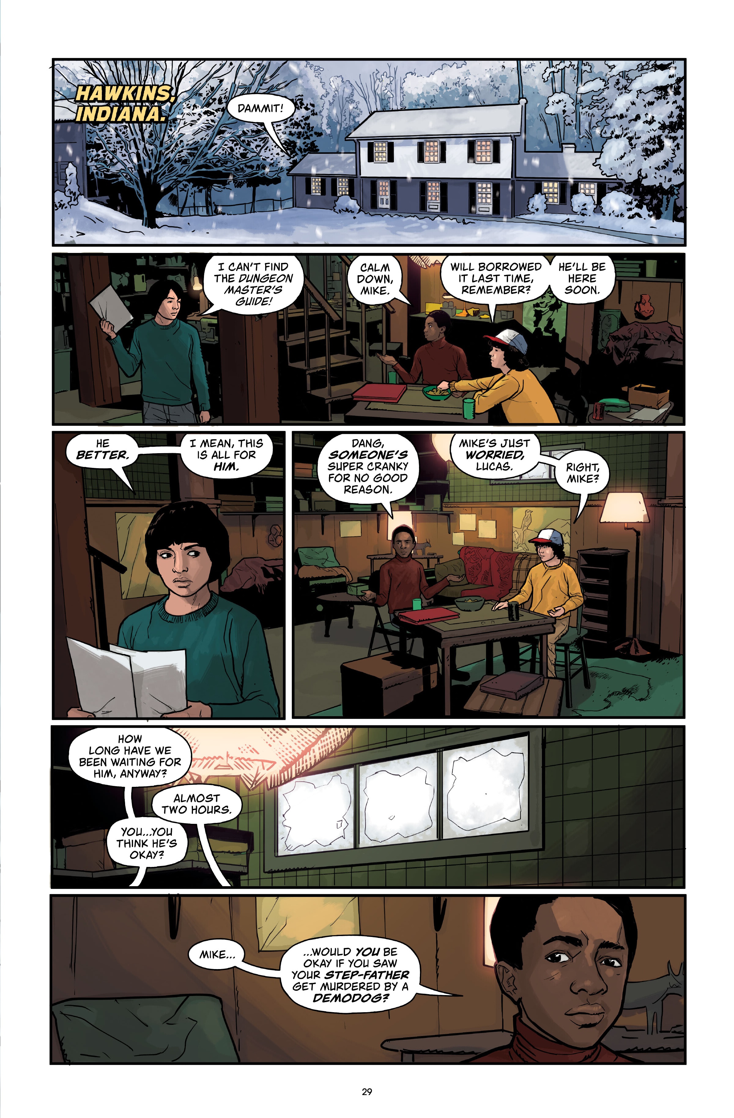 Read online Stranger Things Library Edition comic -  Issue # TPB 3 (Part 1) - 29