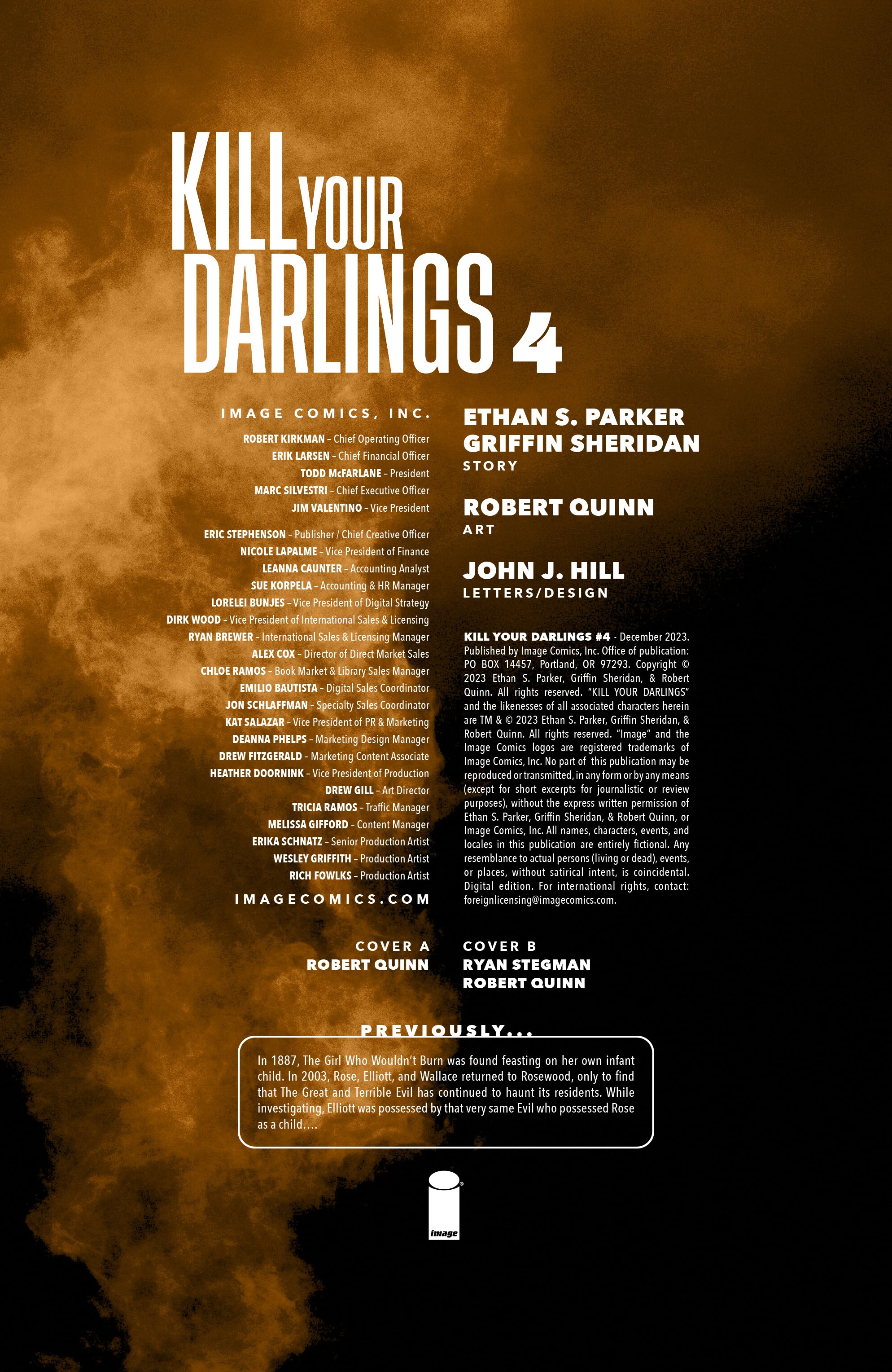 Read online Kill Your Darlings comic -  Issue #4 - 3