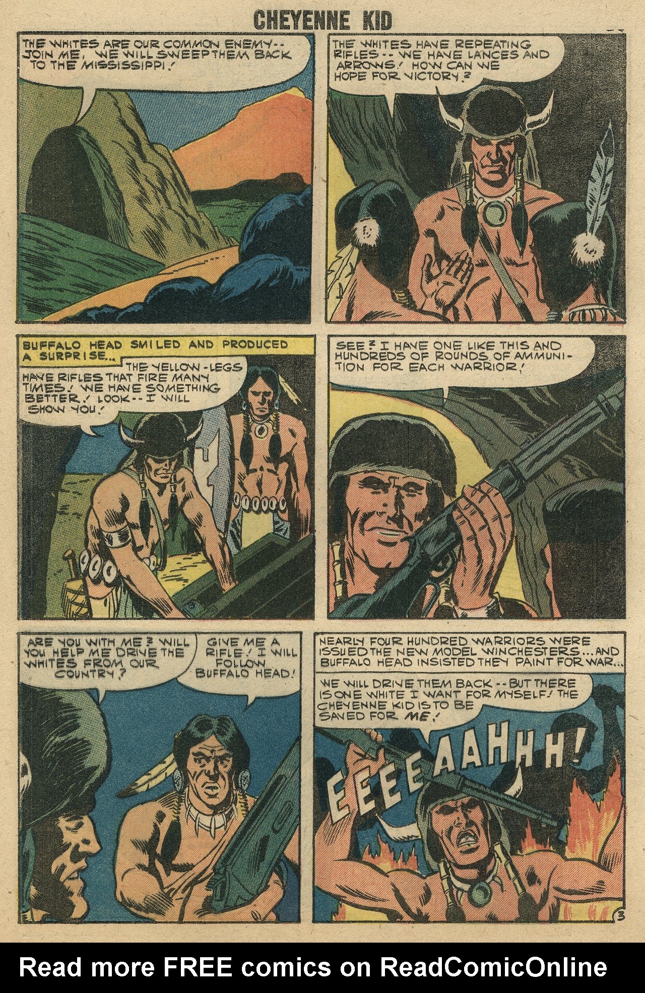 Read online Cheyenne Kid comic -  Issue #16 - 27
